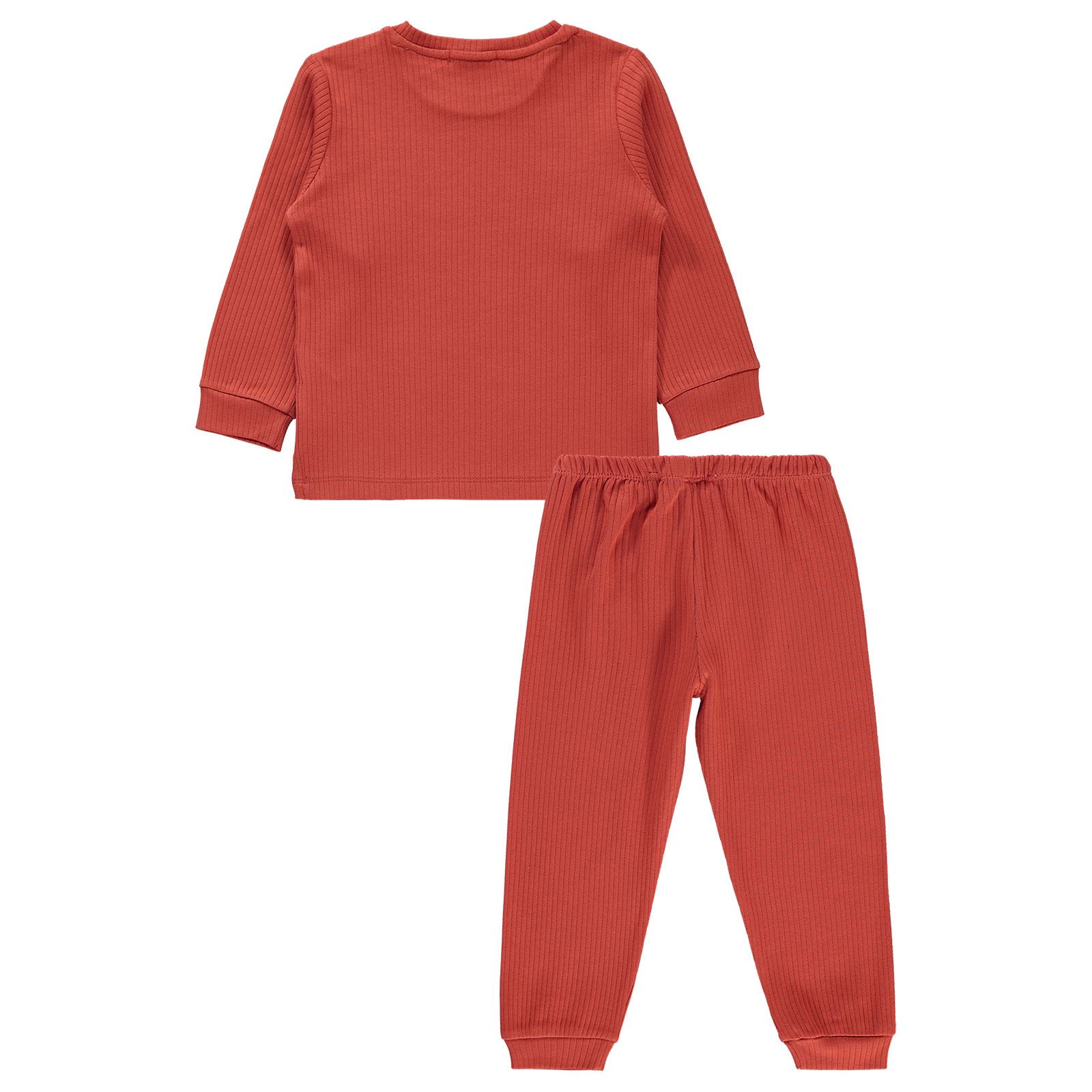 Civil Boys Erkek Çocuk Pijama Takımı 2-5 Yaş Kiremit