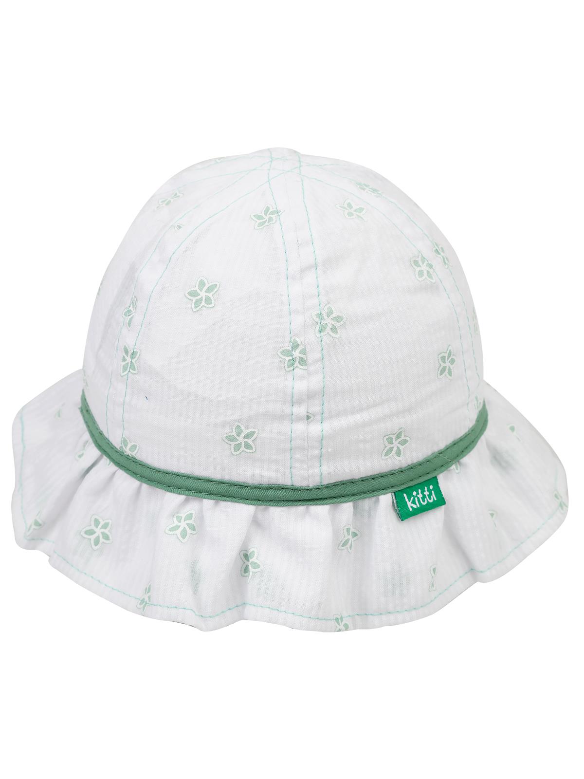 Kitti Kız Çocuk Maksi Şapka 2-5 Yaş Yeşil
