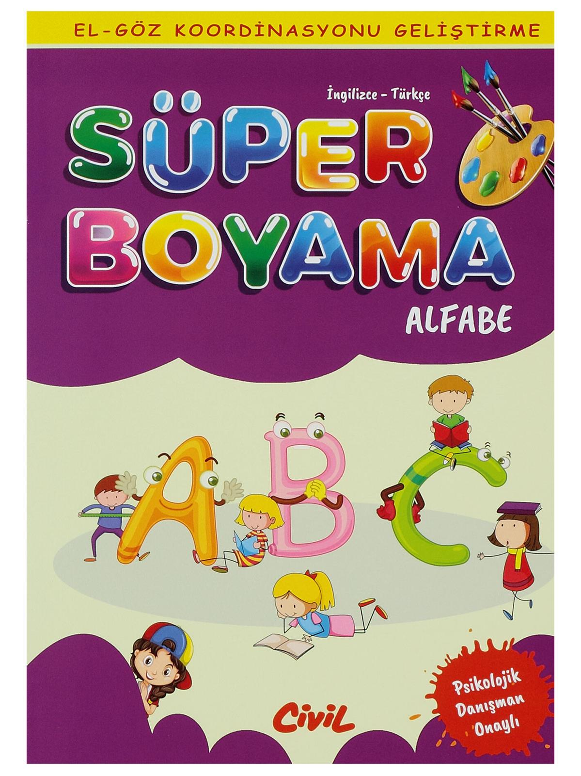 Süper Boyama - Alfabe