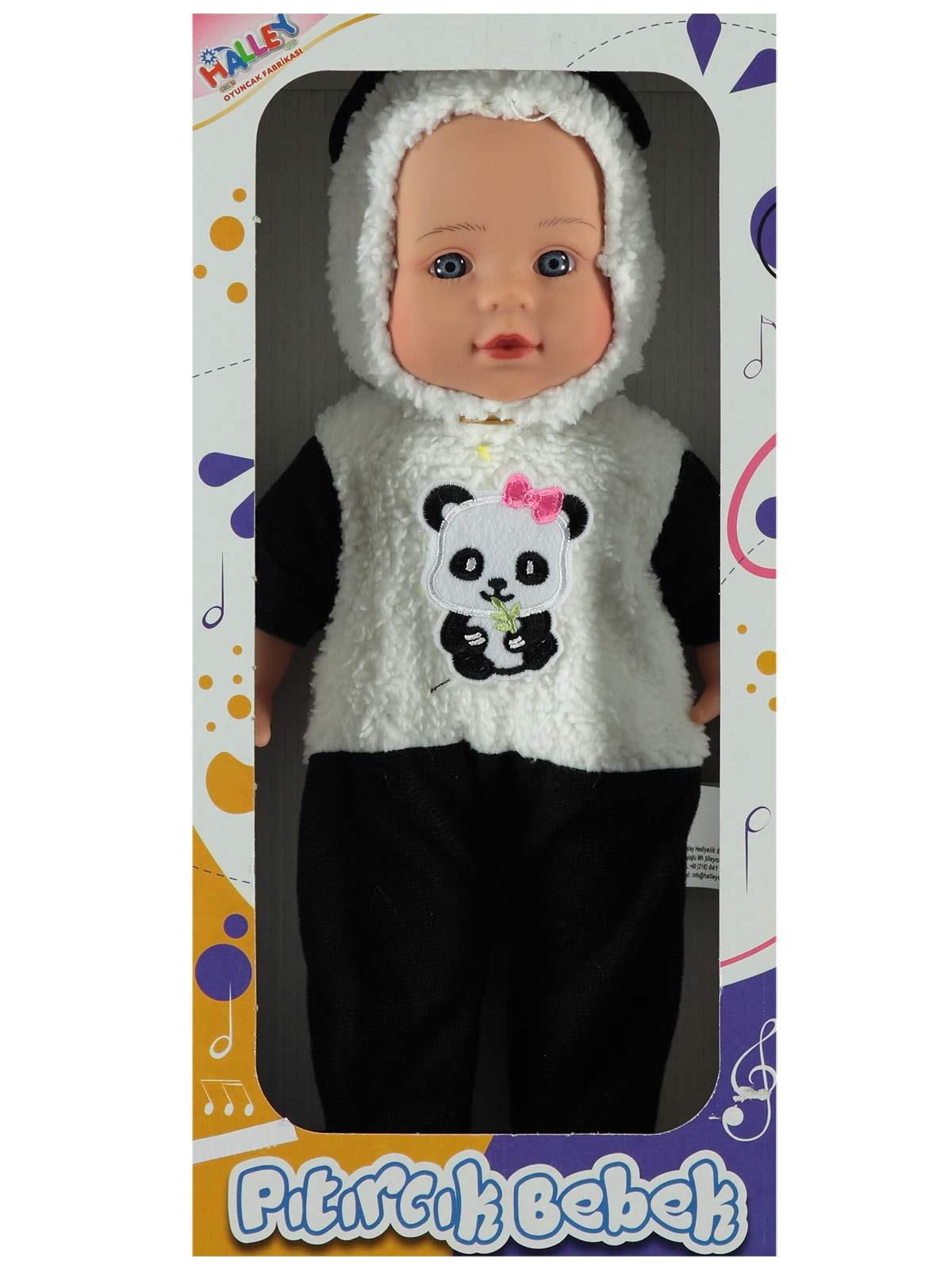 Halley Oyuncak Kostümlü Pıtırcık Bebek 35 Cm Beyaz-Siyah