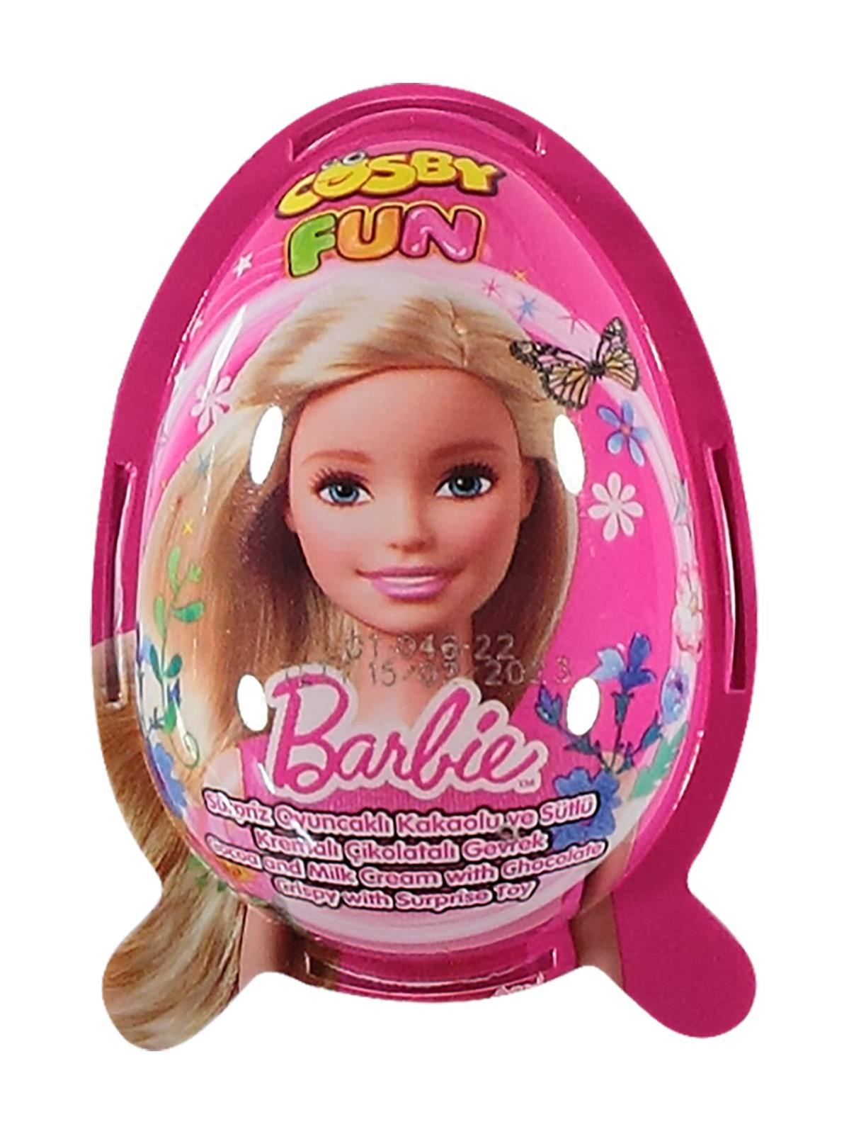 Cosby Fun Barbie Süpriz Oyuncaklı Yumurta