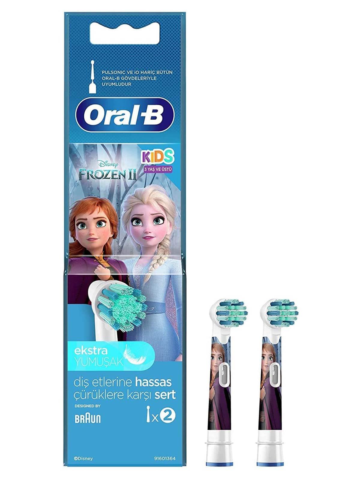Oral B Frozen 2'li Diş Fırçası Yedek Başlığı 