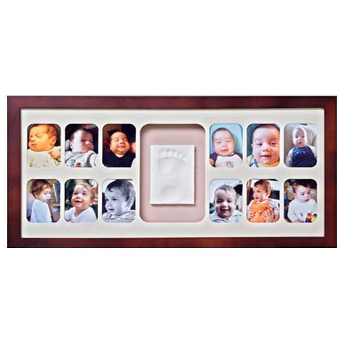 Baby Memory Prints 12 Aylık Çerçeve Kahverengi