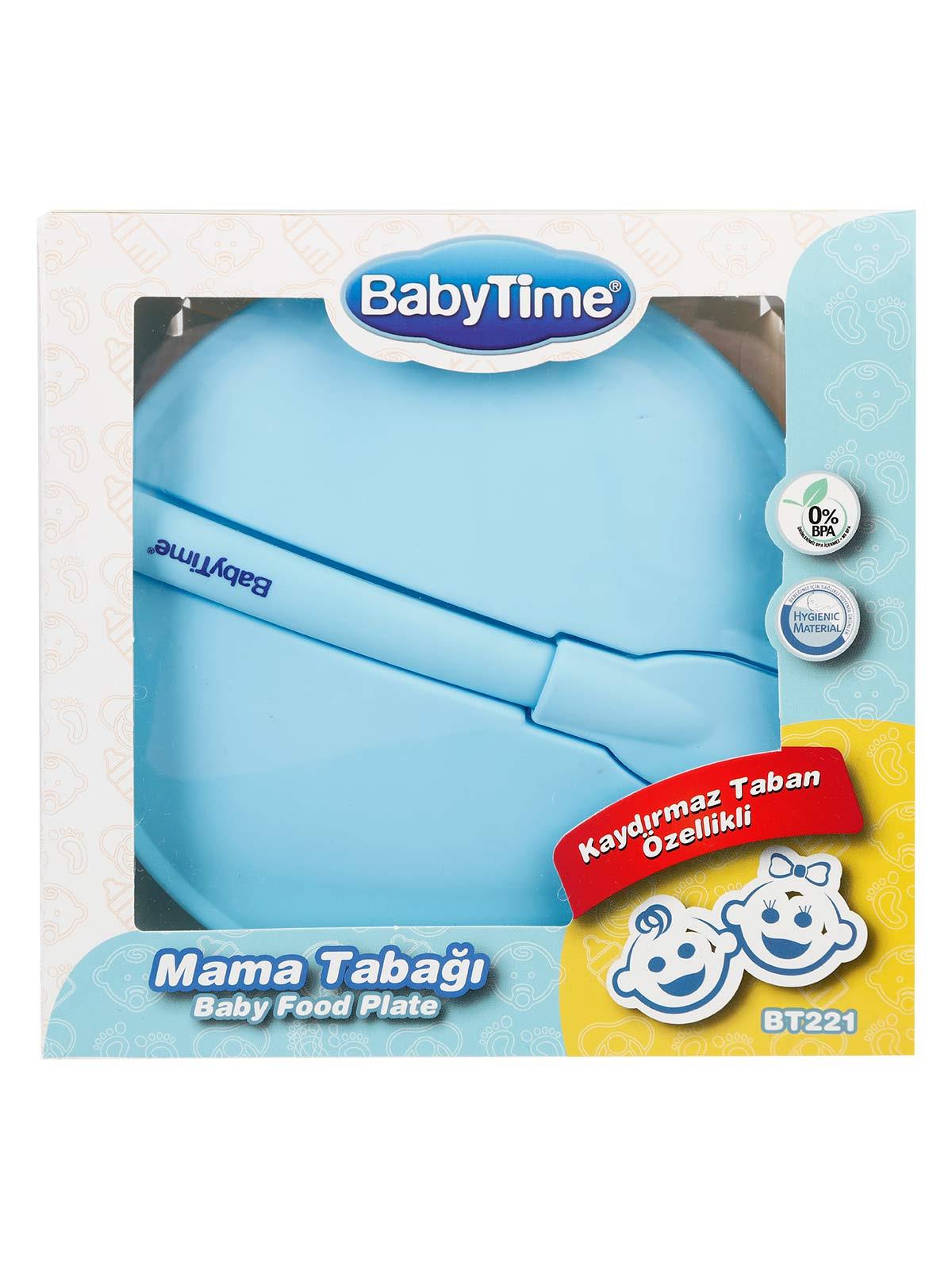 Babytime Mama Tabağı Mavi