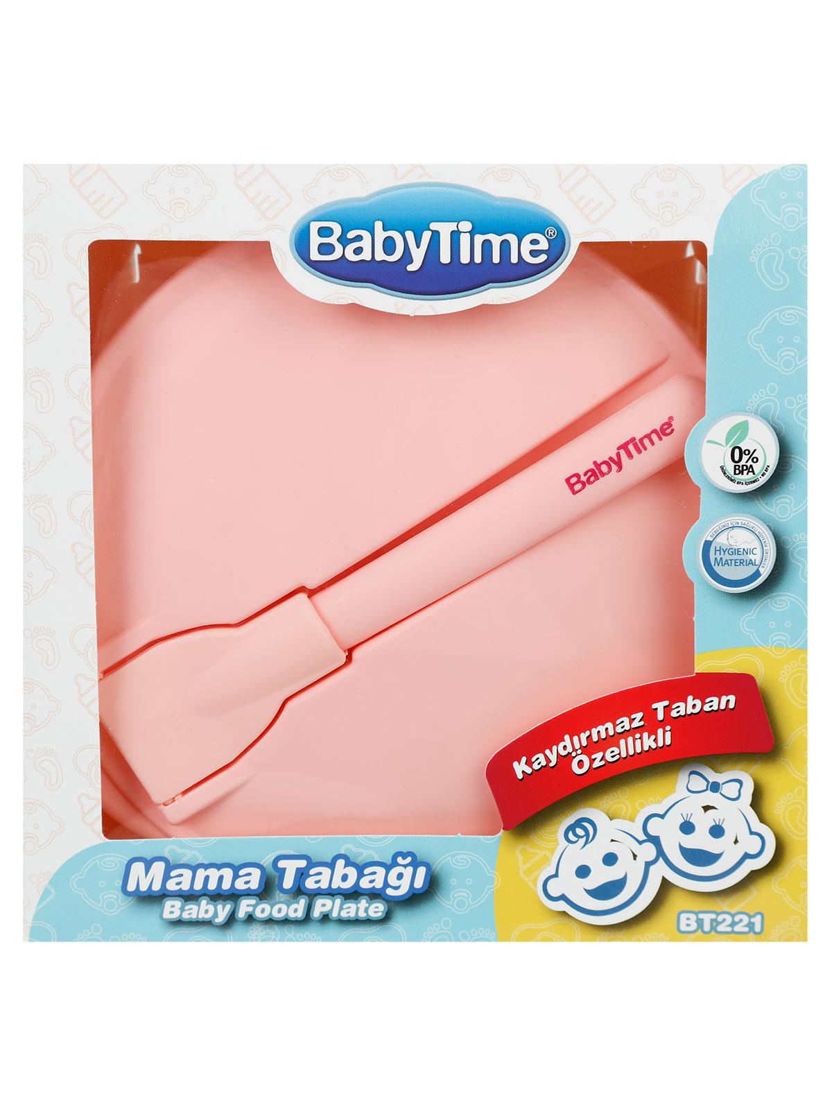 Babytime Mama Tabağı Pembe
