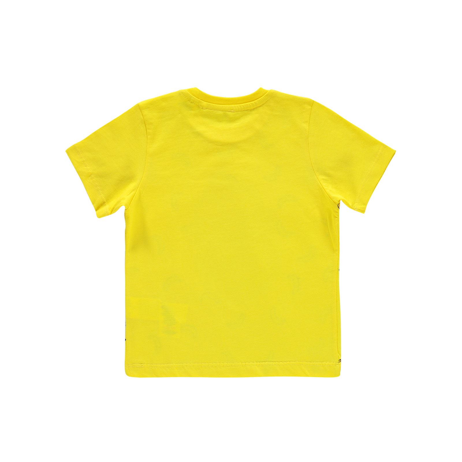 Kukuli Erkek Çocuk Tişört 2-5 Yaş Sarı