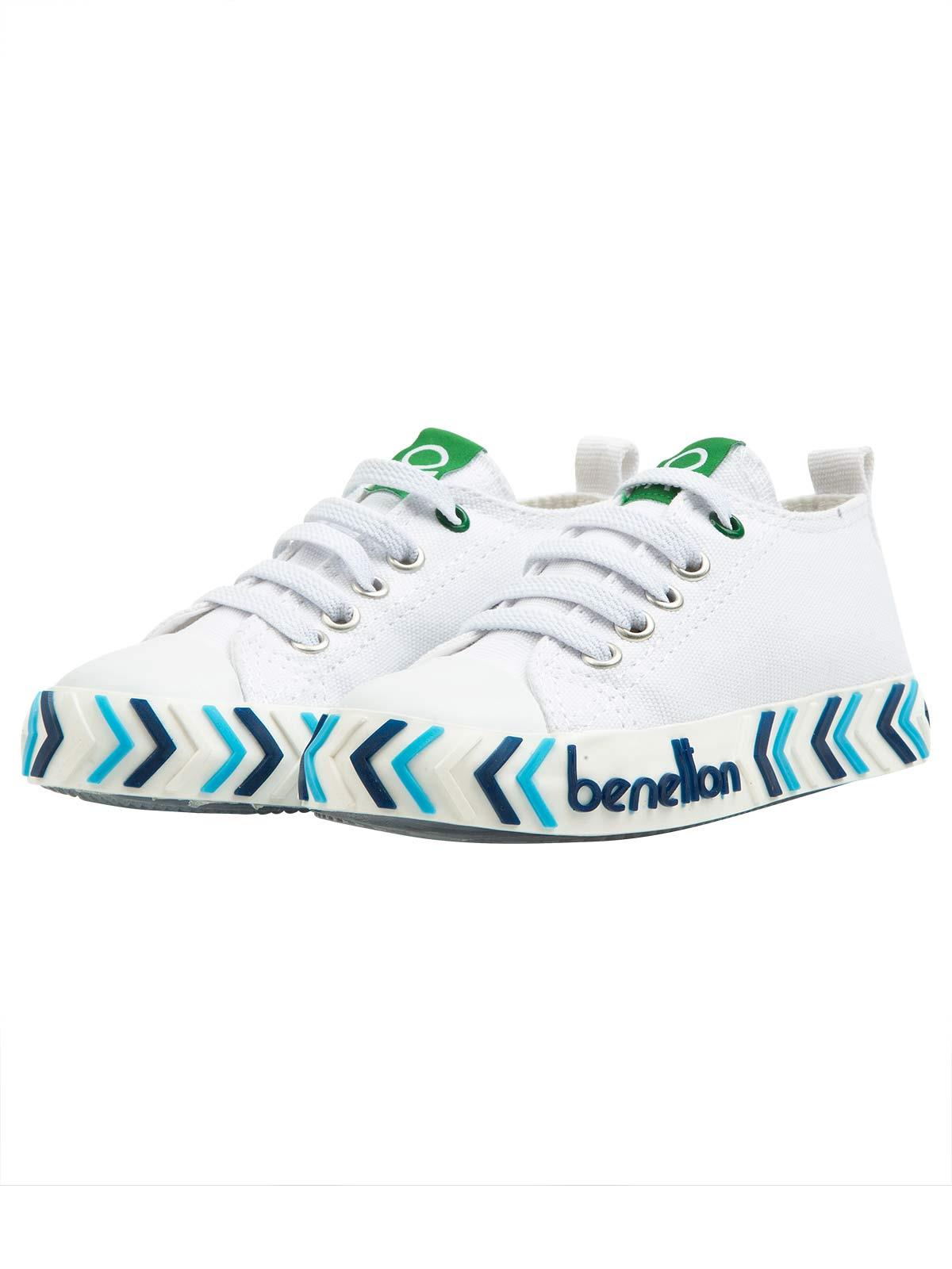 Benetton Erkek Çocuk Spor Ayakkabı 26-30 Numara Buz Mavi