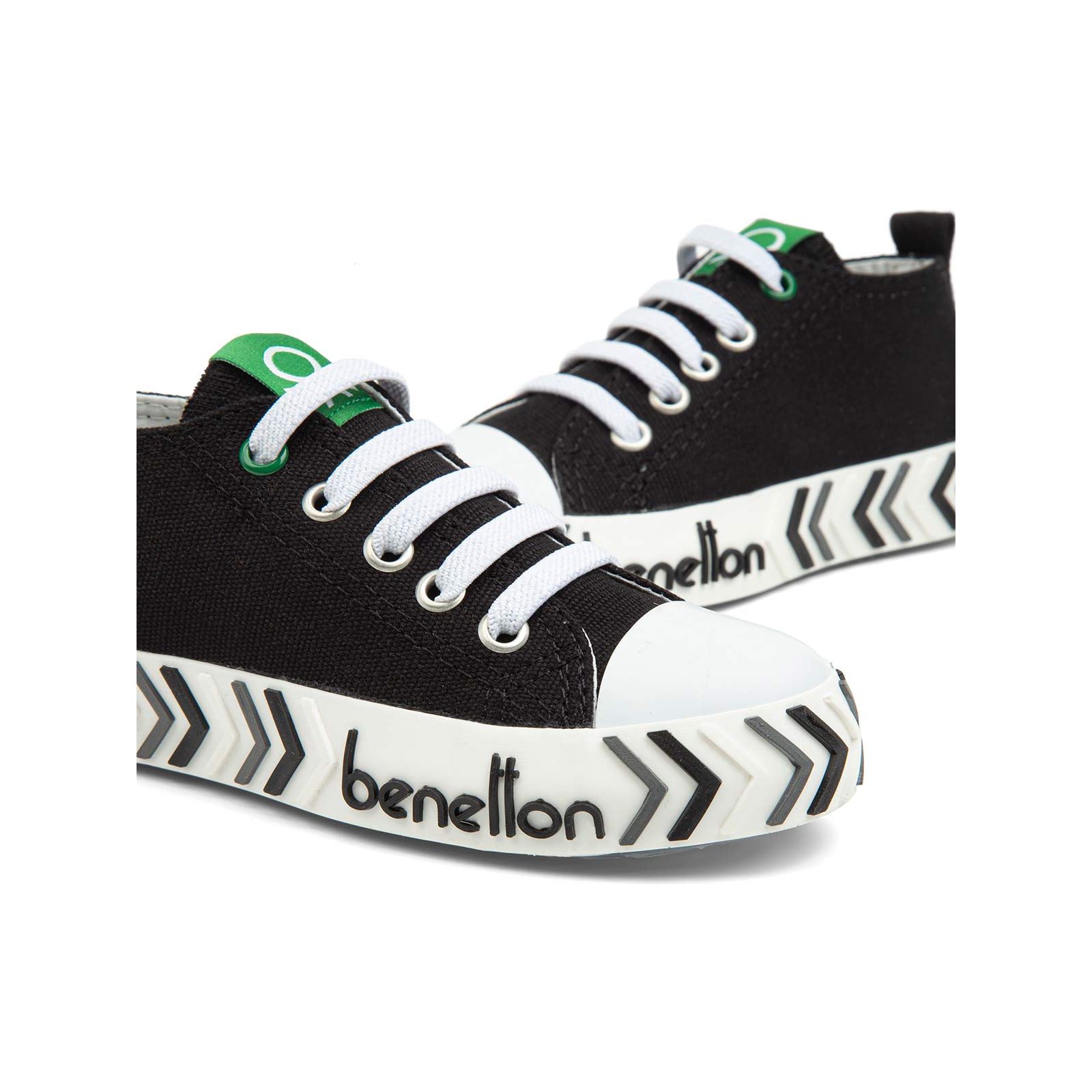 Benetton Erkek Çocuk Spor Ayakkabı 26-30 Numara Siyah