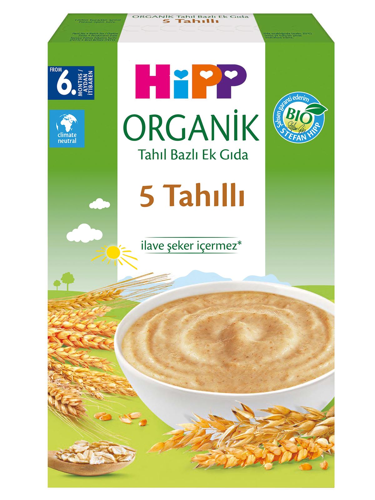 Hipp Organik 5 Tahıllı  Ek Gıda 200 gr