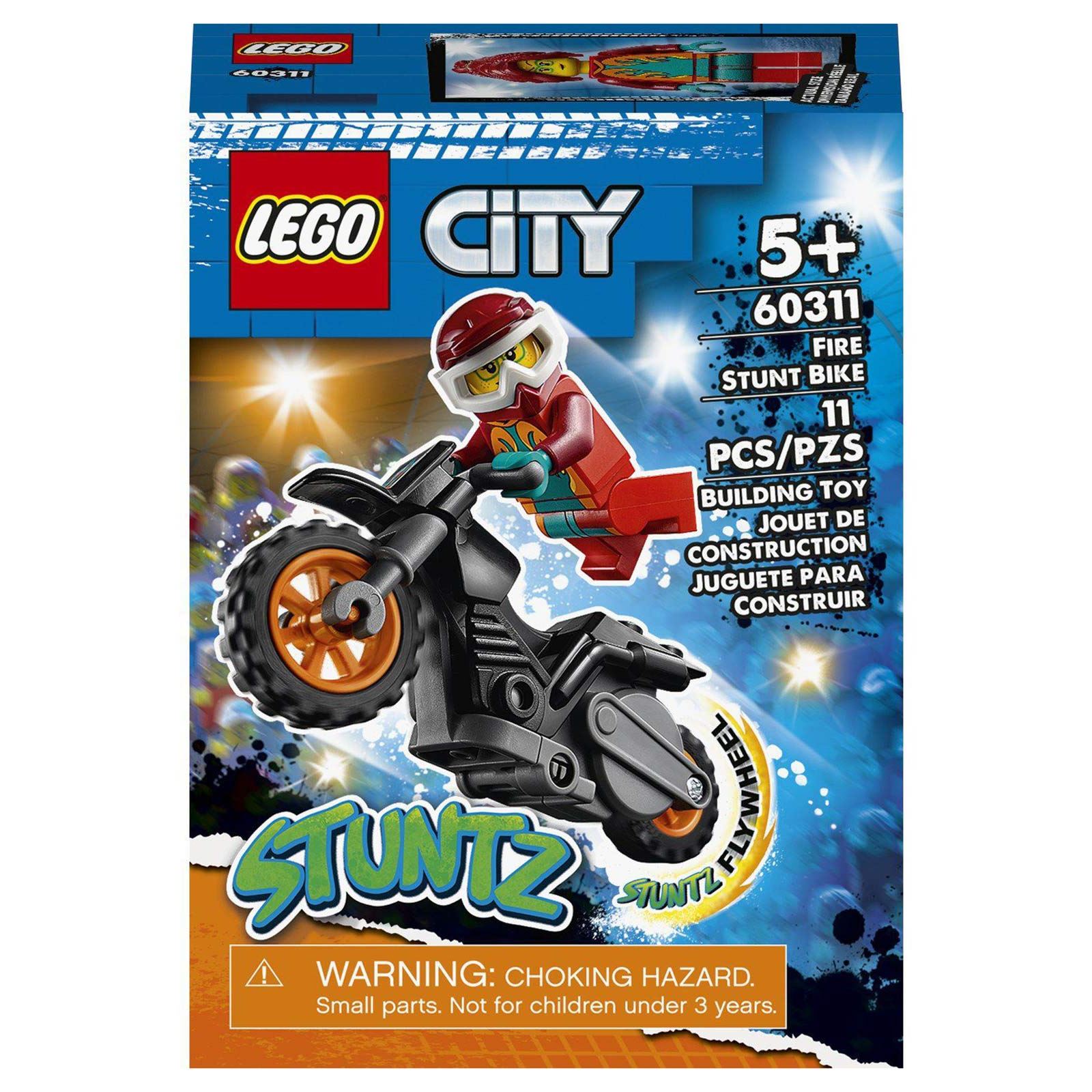 Lego City Fire Stunt Bike