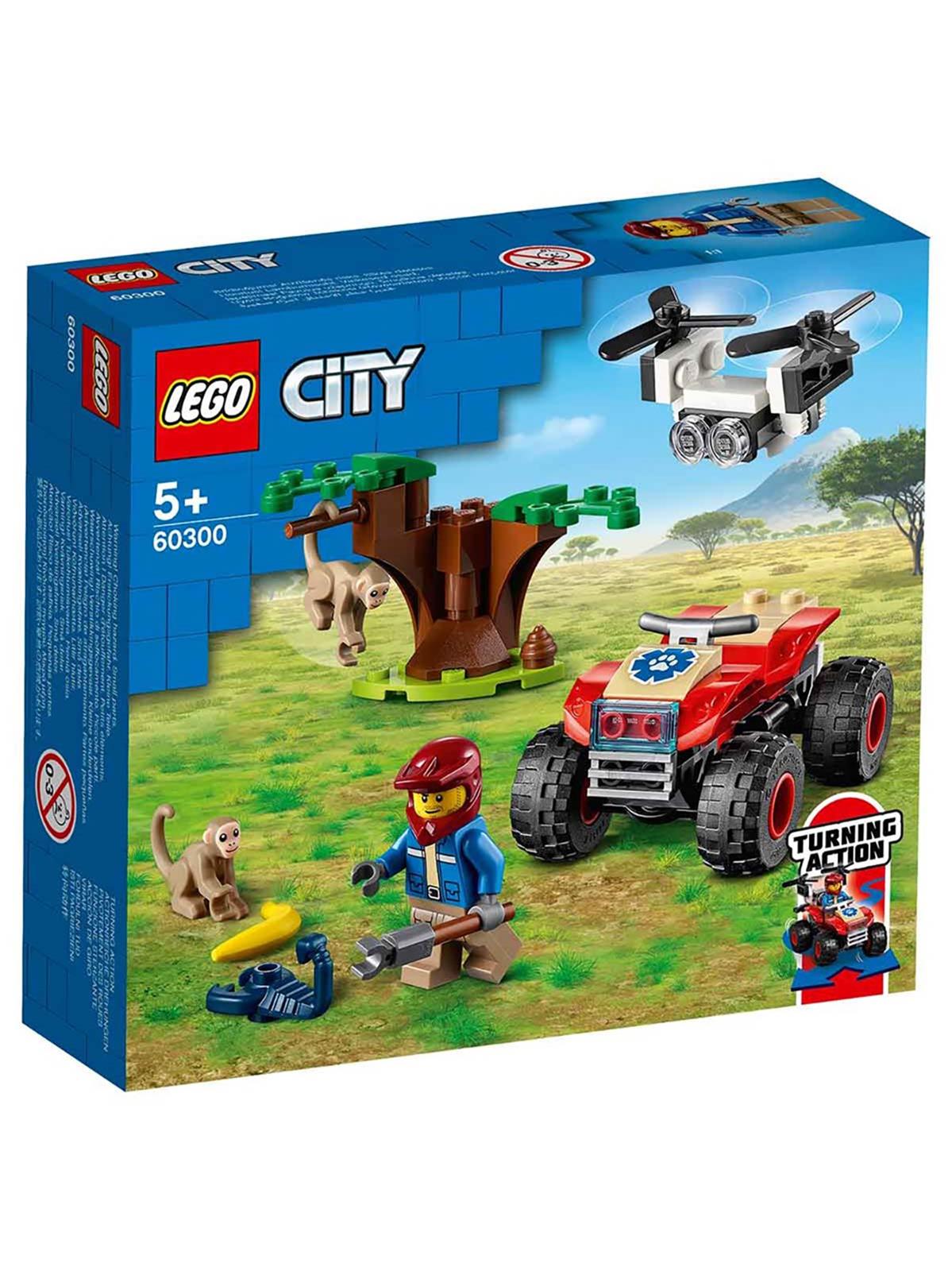 Lego City Vahşi Hayvan Kurtarma Atv’si