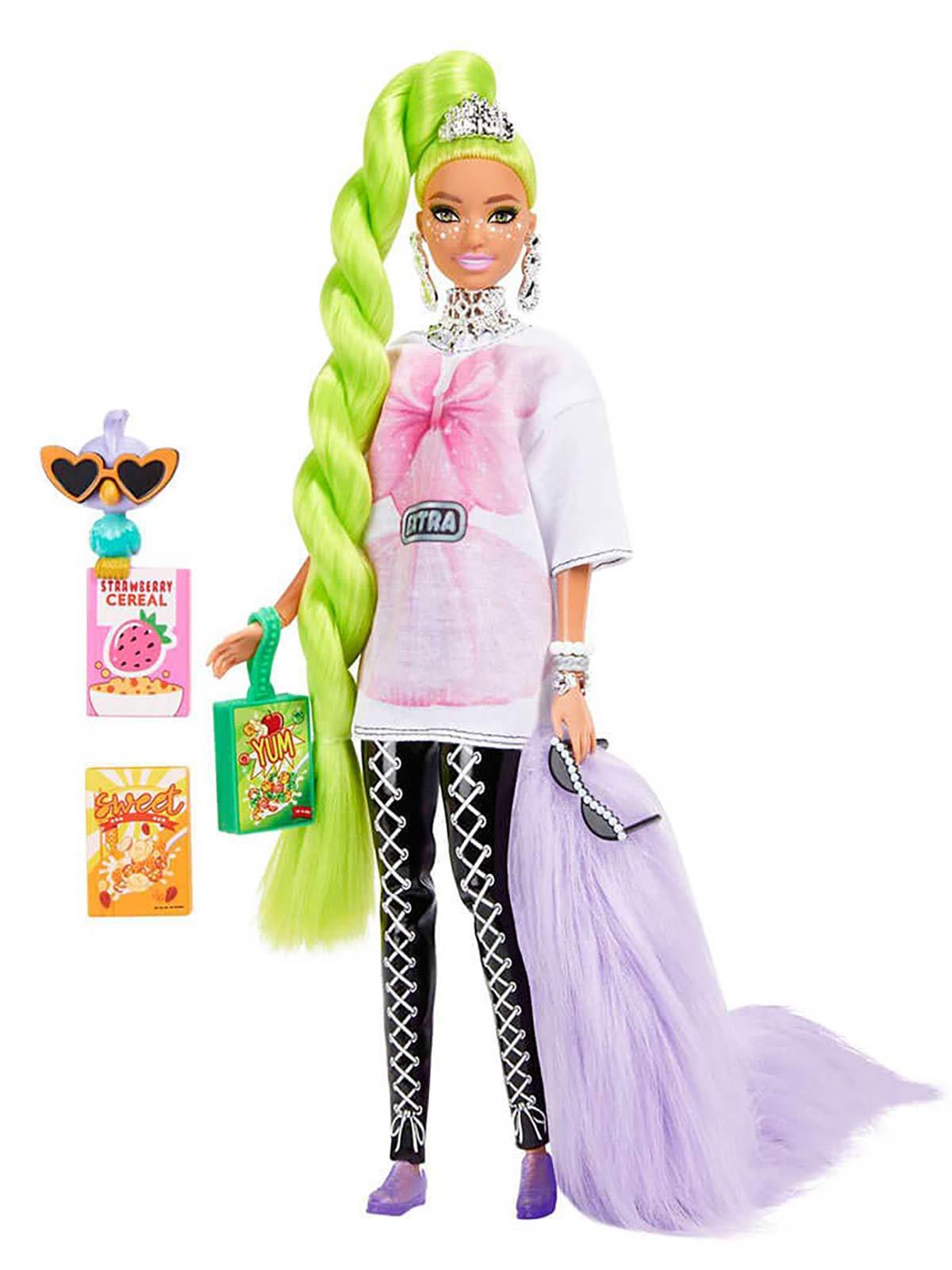 Barbie Extra Neon Saçlı Bebek