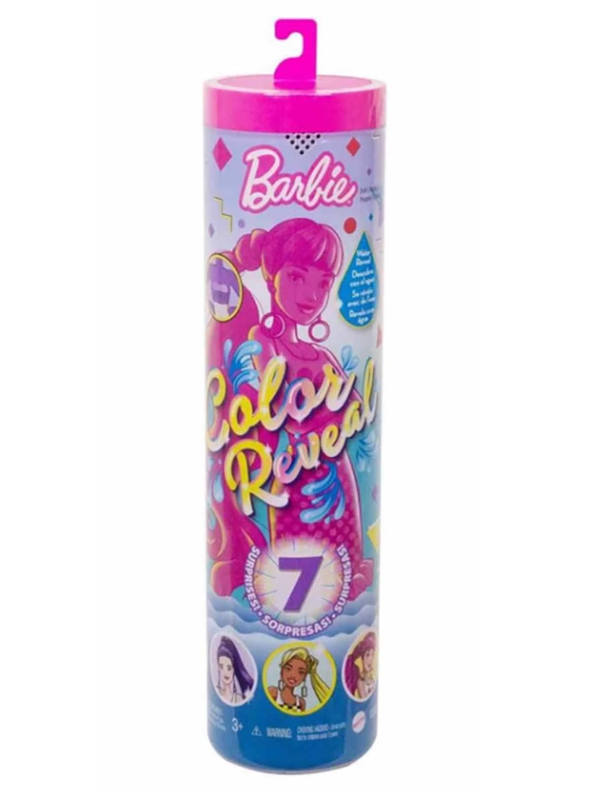 Barbie Color Reveal Renk Değiştiren Sürpriz Barbie Renk Bloklu Bebekler Serisi Seri 2