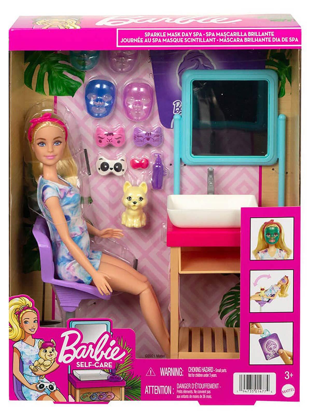 Barbie Welness Işıltı Dolu Spa Günü Oyun Seti