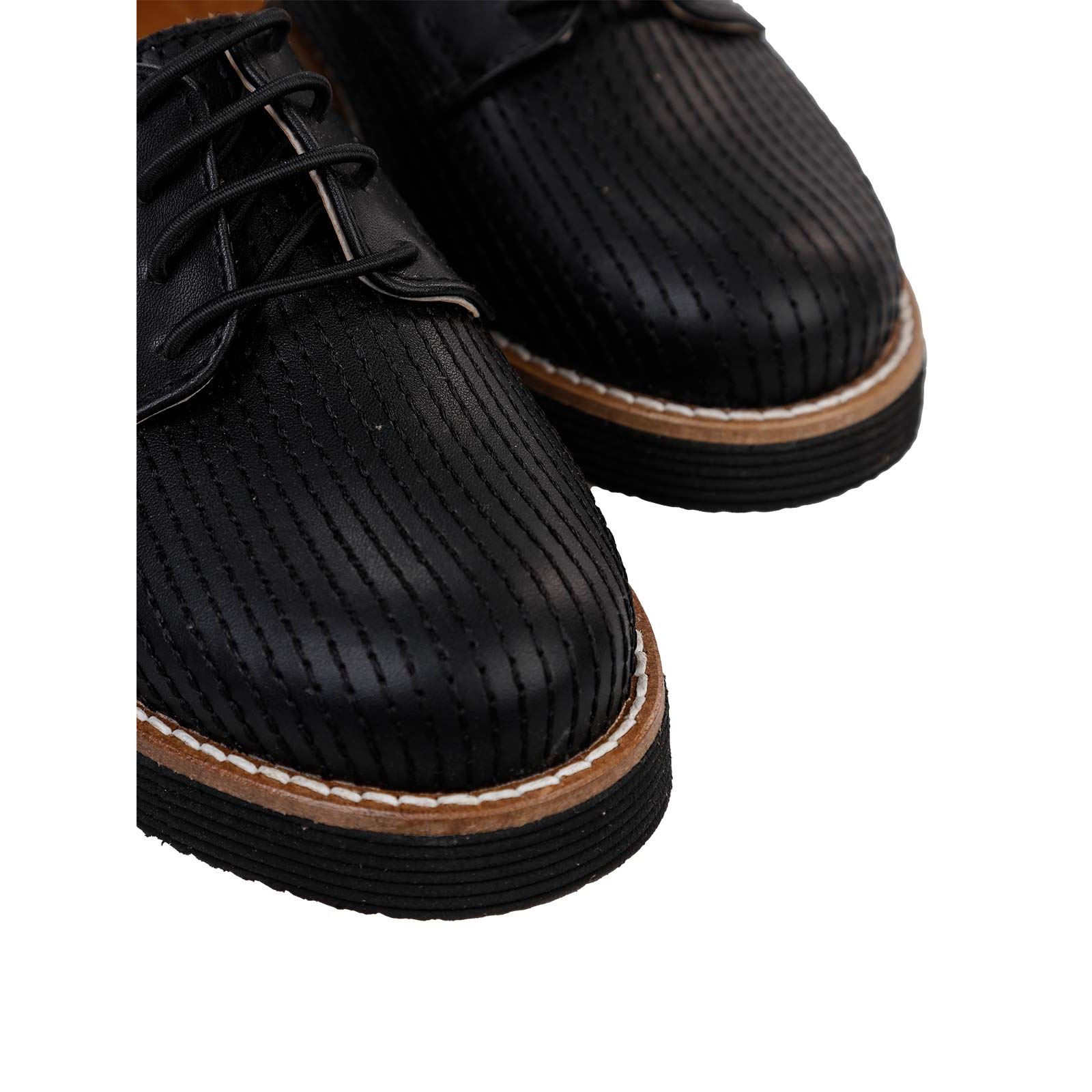 Civil Class Erkek Çocuk Klasik Ayakkabı 31-35 Numara Siyah