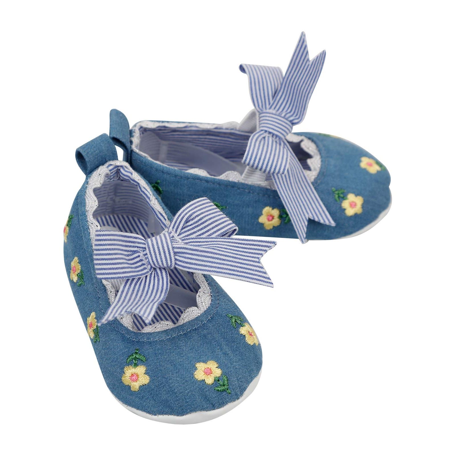 First Step Kız Bebek Patik Ayakkabı 17-19 Numara Sarı