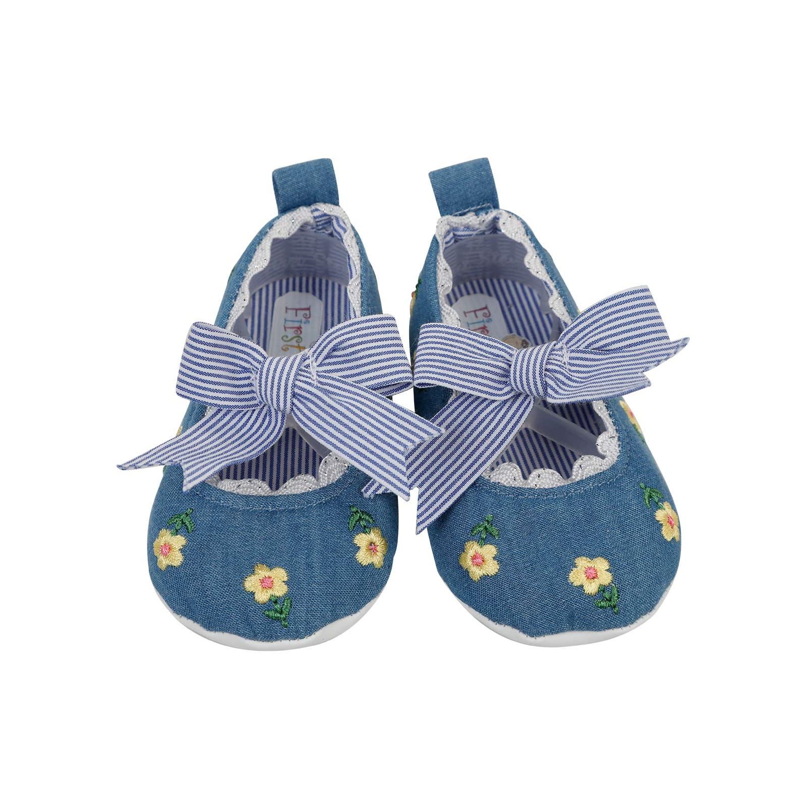 First Step Kız Bebek Patik Ayakkabı 17-19 Numara Sarı