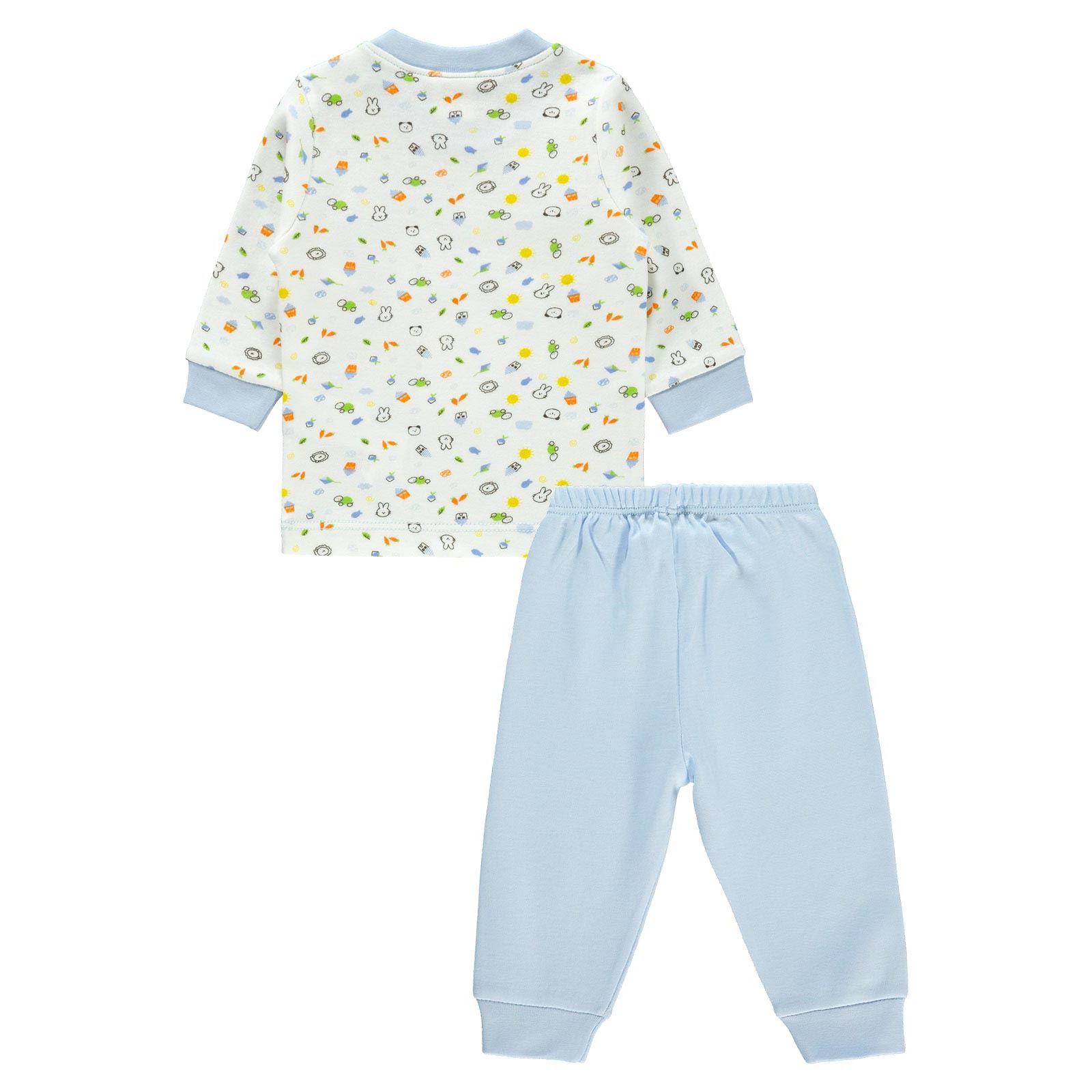 Civil Baby Bebek Pijama Takımı 1-9 Ay Mavi