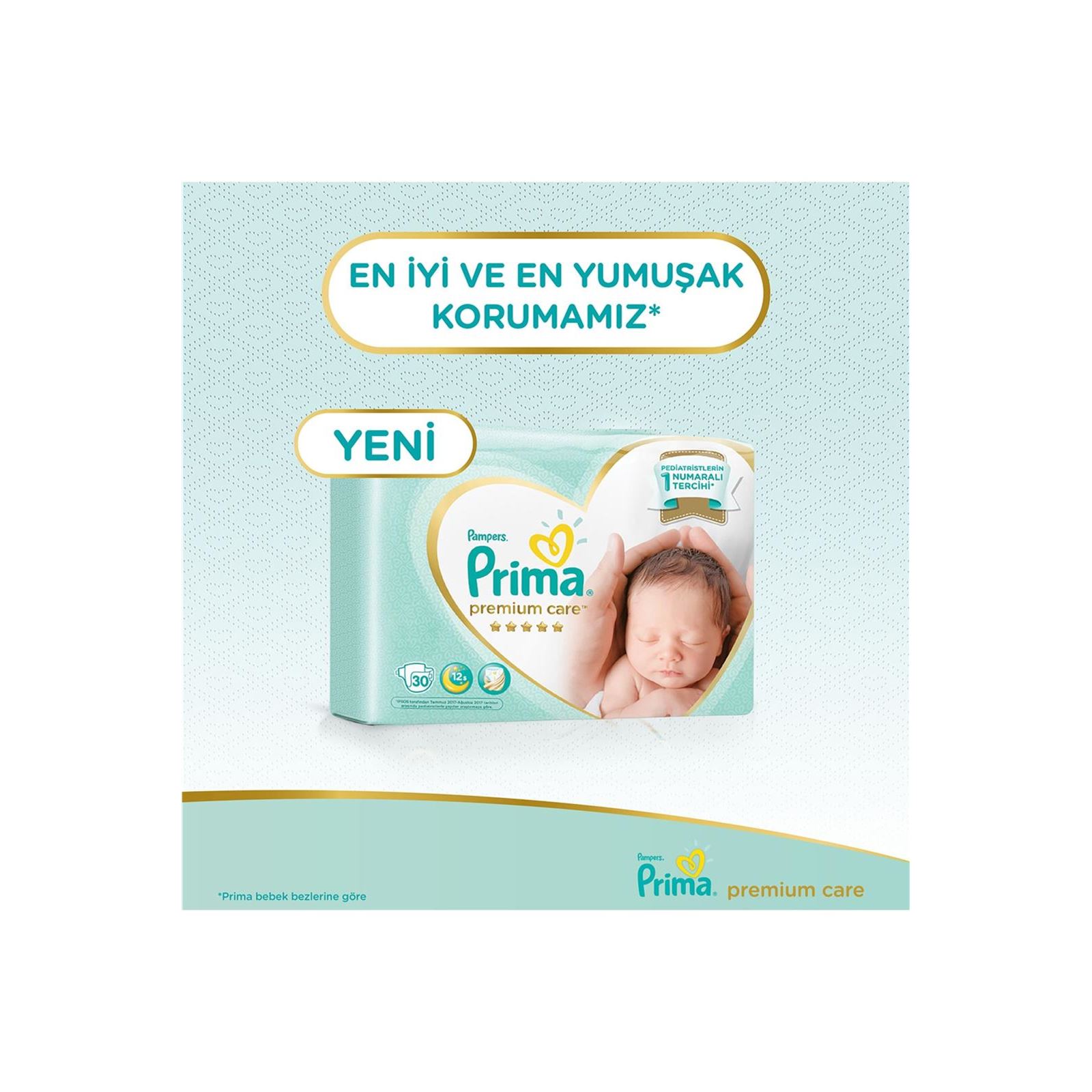 Prima Premium Care 4 Beden Bebek Bezi 126 Adet Maxi Aylık Fırsat Paketi