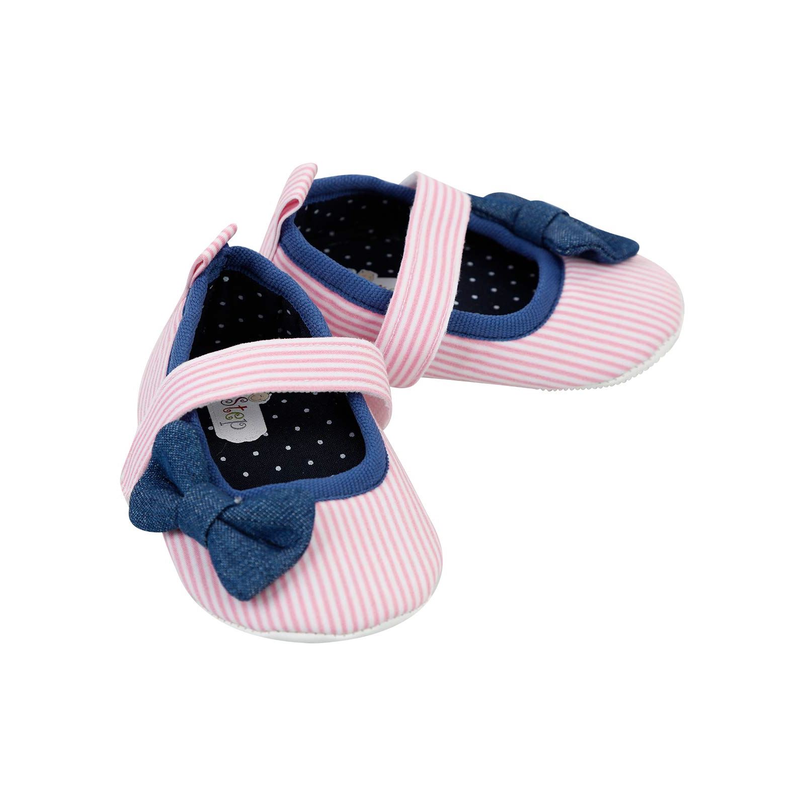 First Step Kız Bebek Patik Ayakkabı 17-19 Numara Pembe