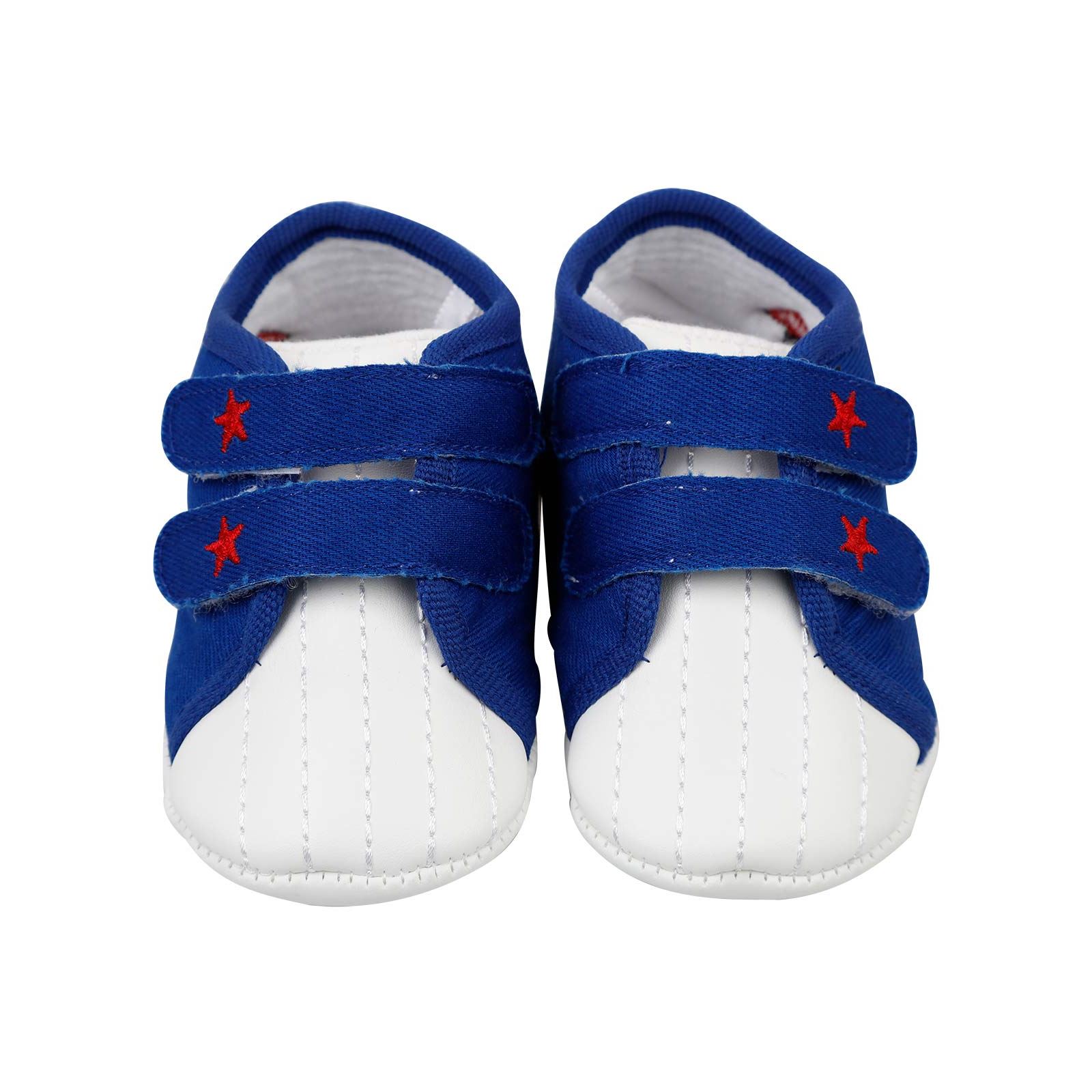 First Step Erkek Bebek Patik Ayakkabı 17-19 Numara Saks Mavisi