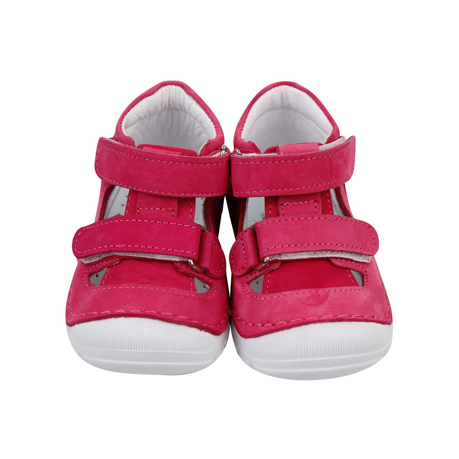 Civil Baby Kız Bebek Deri İlk Adım Ayakkabısı 18-21 Numara Fuşya