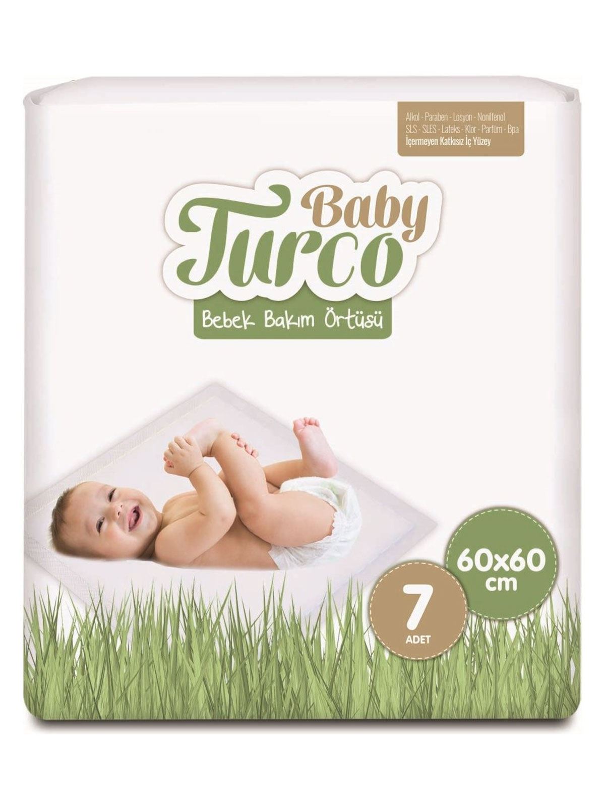 Baby Turco Bebek Bakım Örtüsü 60x60 Cm
