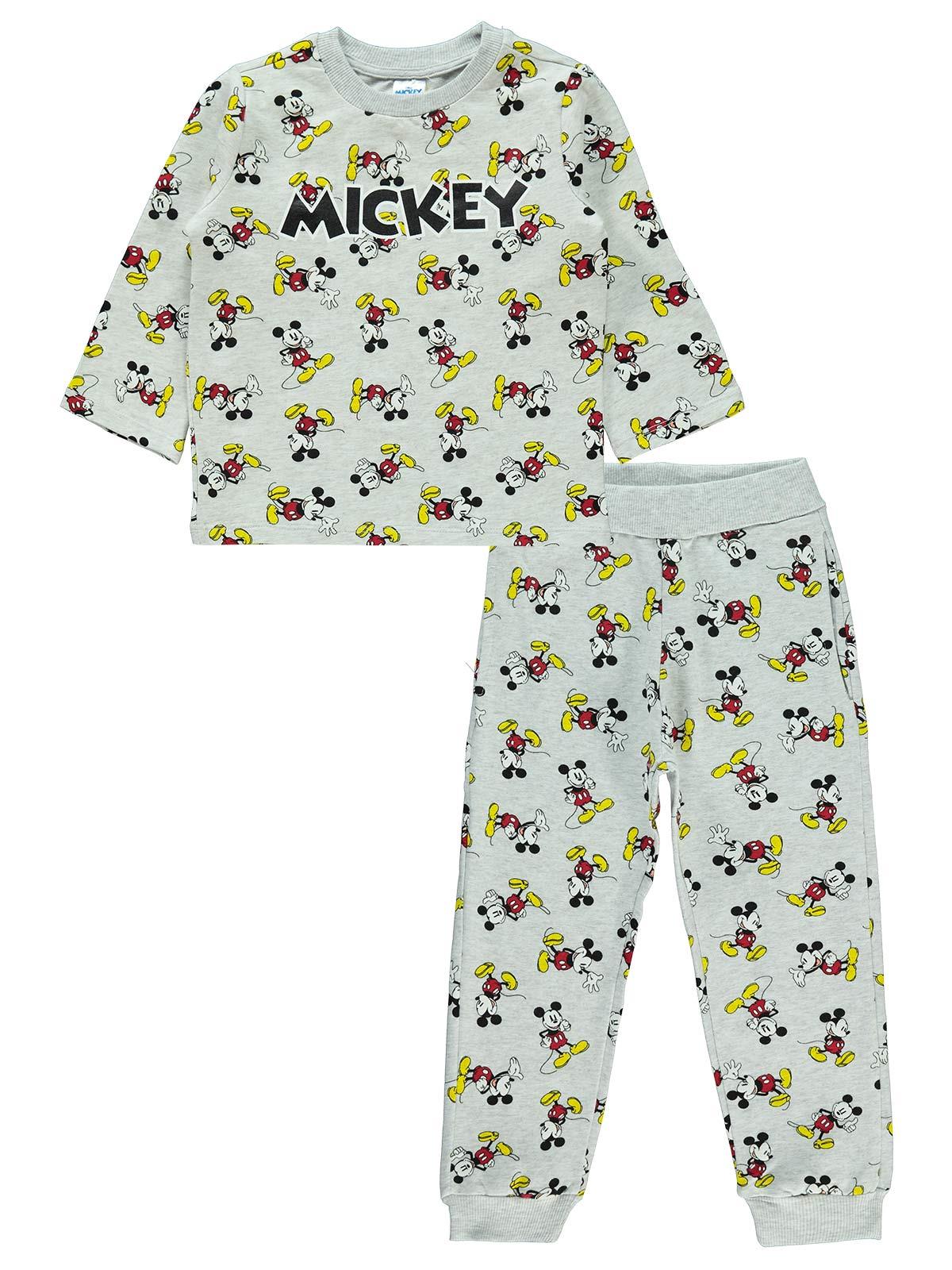 Mickey Mouse Erkek Çocuk Eşofman Takımı 3-9 Yaş Grimelanj