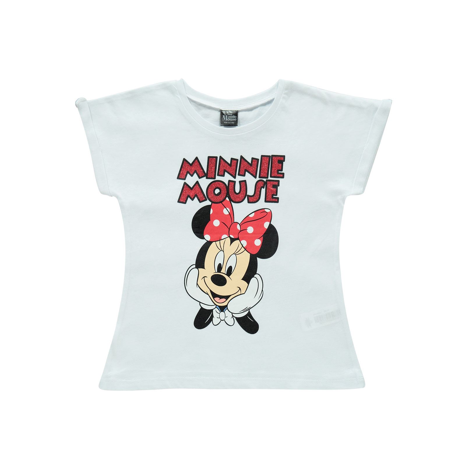 Minnie Mouse Kız Çocuk Takım 3-9 Yaş Beyaz