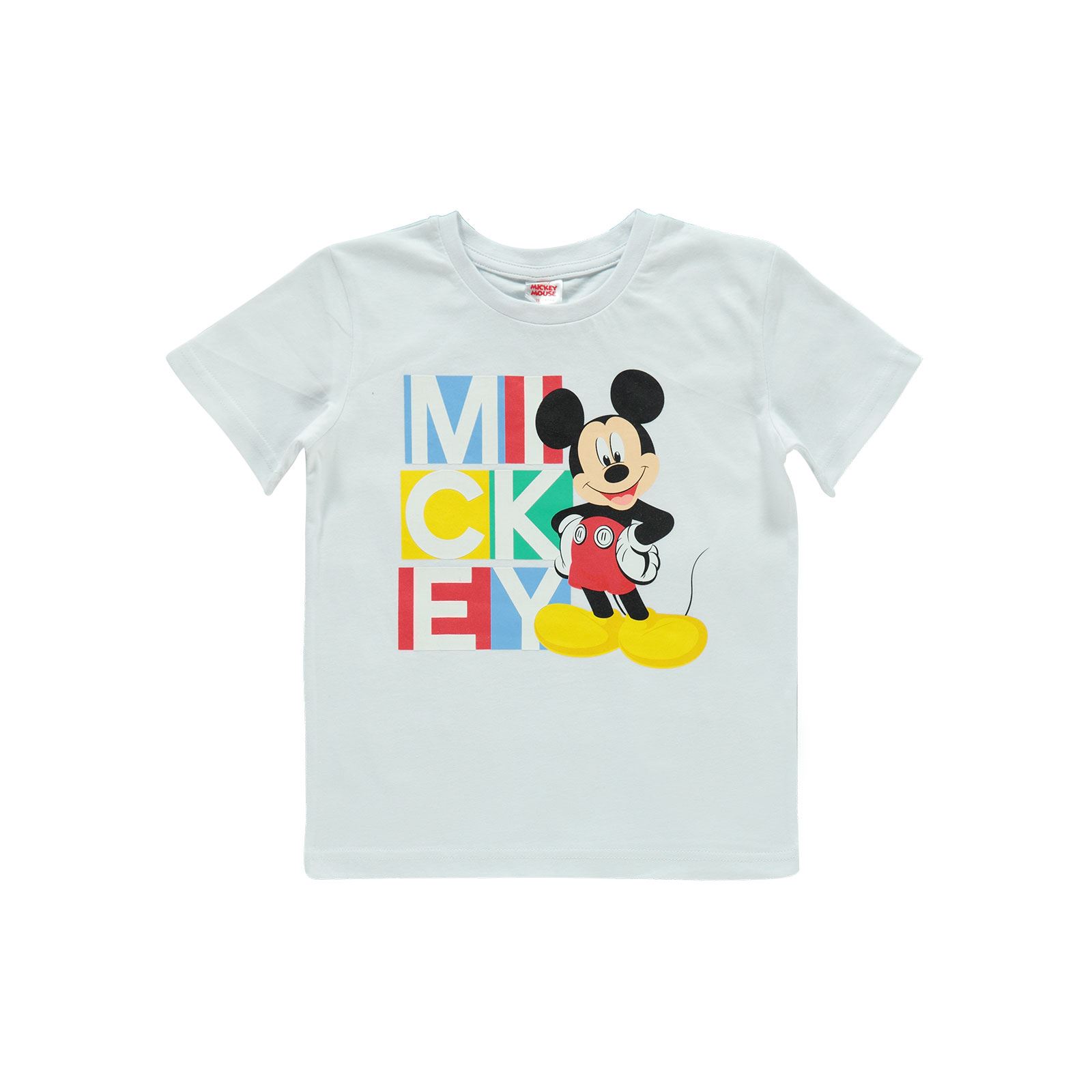 Mickey Mouse Erkek Çocuk Takım 3-9 Yaş Beyaz