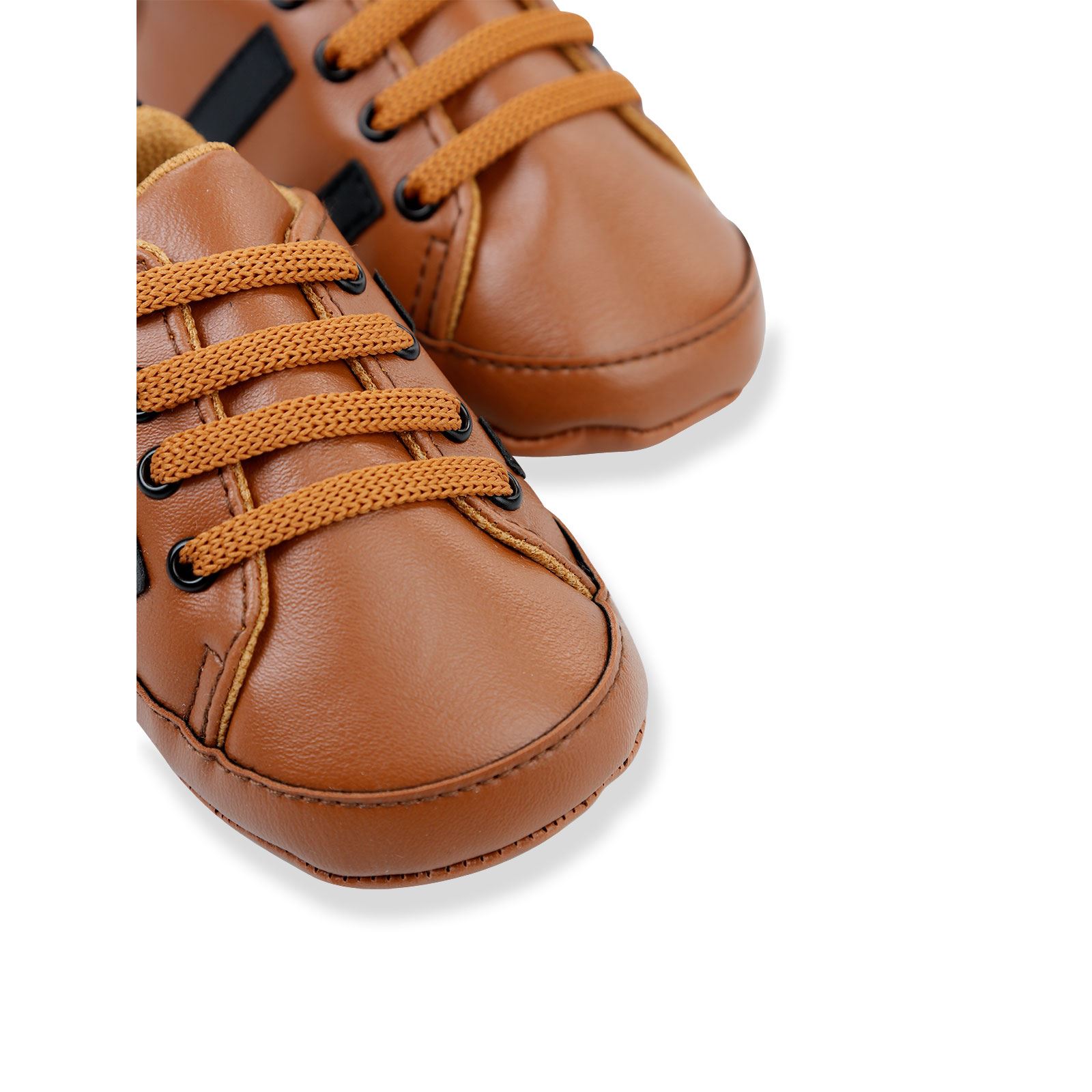 Civil Baby Erkek Bebek Patik Ayakkabı 17-19 Numara  Kahverengi