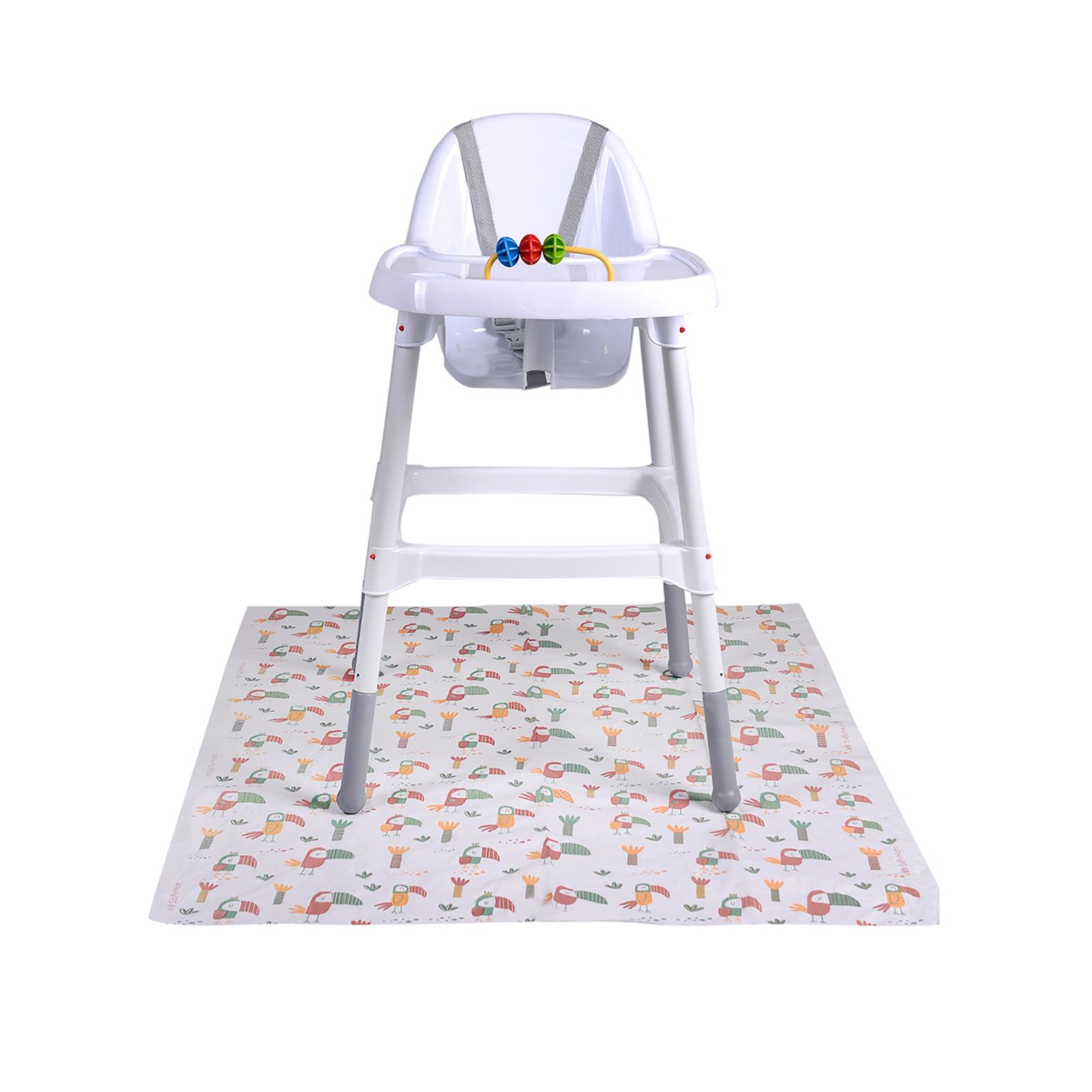 Safemom Tek Kullanımlık Kağıt Aktivite-Mama Sandalye Örtüsü