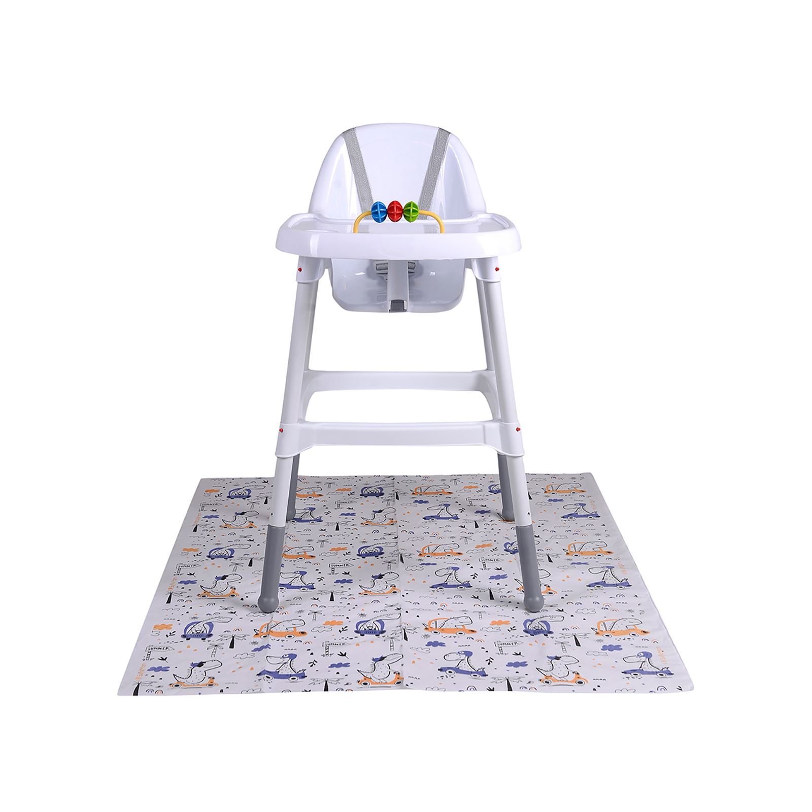 Safemom Tek Kullanımlık Kağıt Aktivite-Mama Sandalye Örtüsü