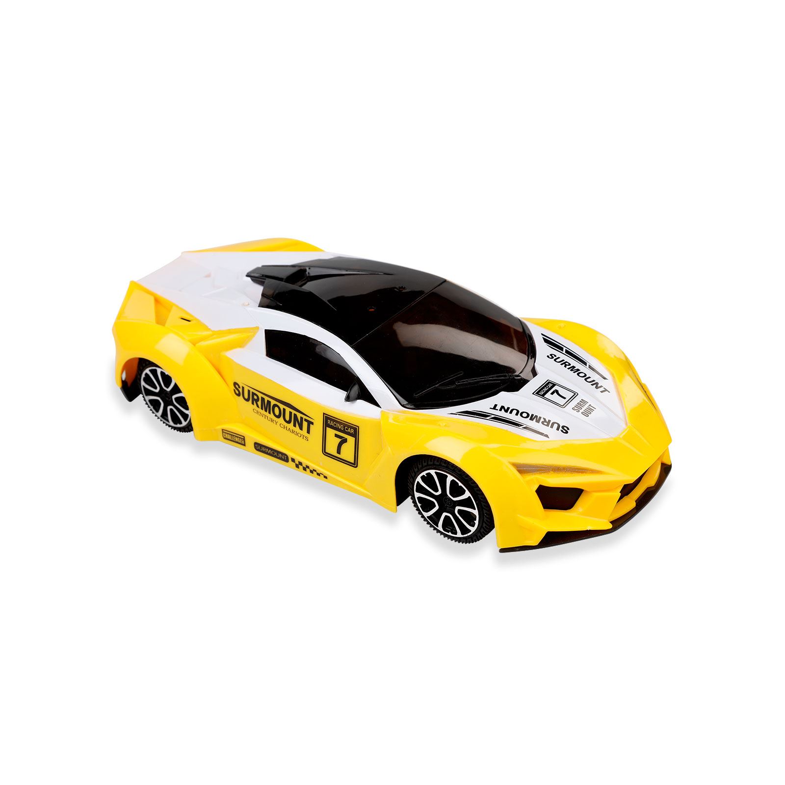 Canem Kutulu Pilli Sesli Işıklı Spor Arabası  Sarı 3+ Yaş