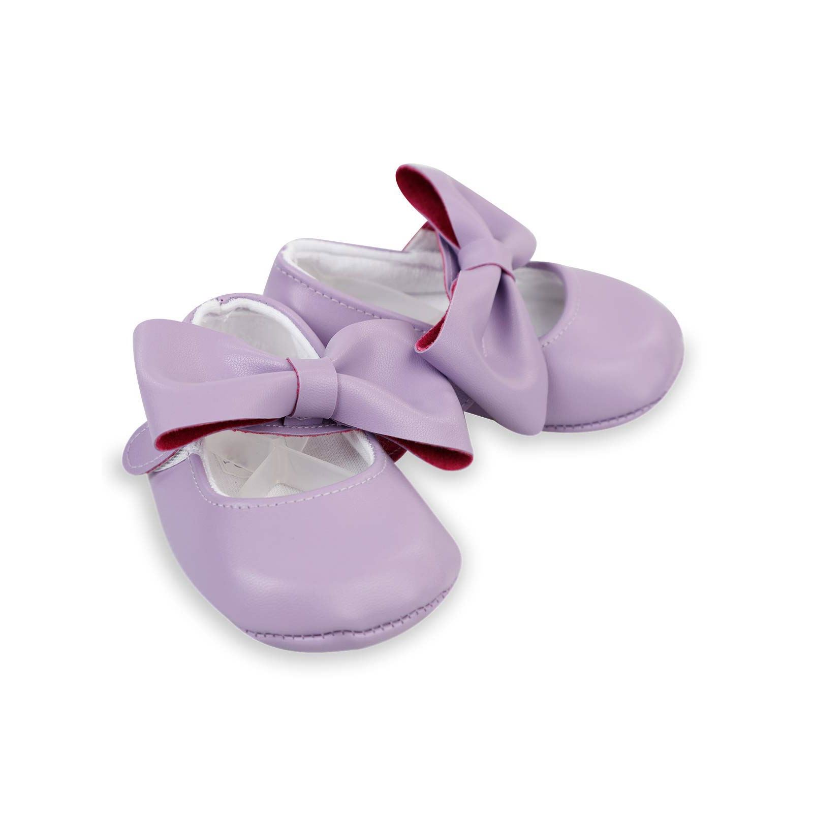 First Step Kız Bebek Patik Ayakkabı 17-19 Numara Lila