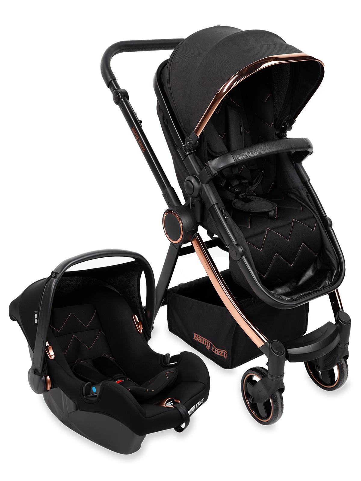 Baby Enzo Power Travel Sistem Bebek Arabası Siyah