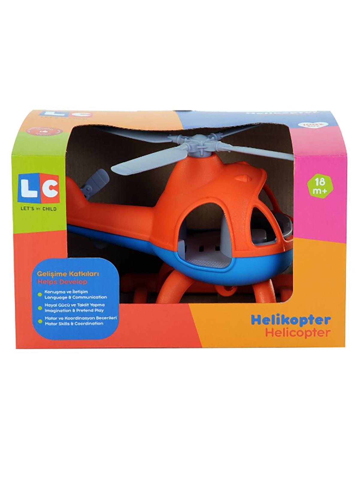Let's Be Child Helikopter Turuncu