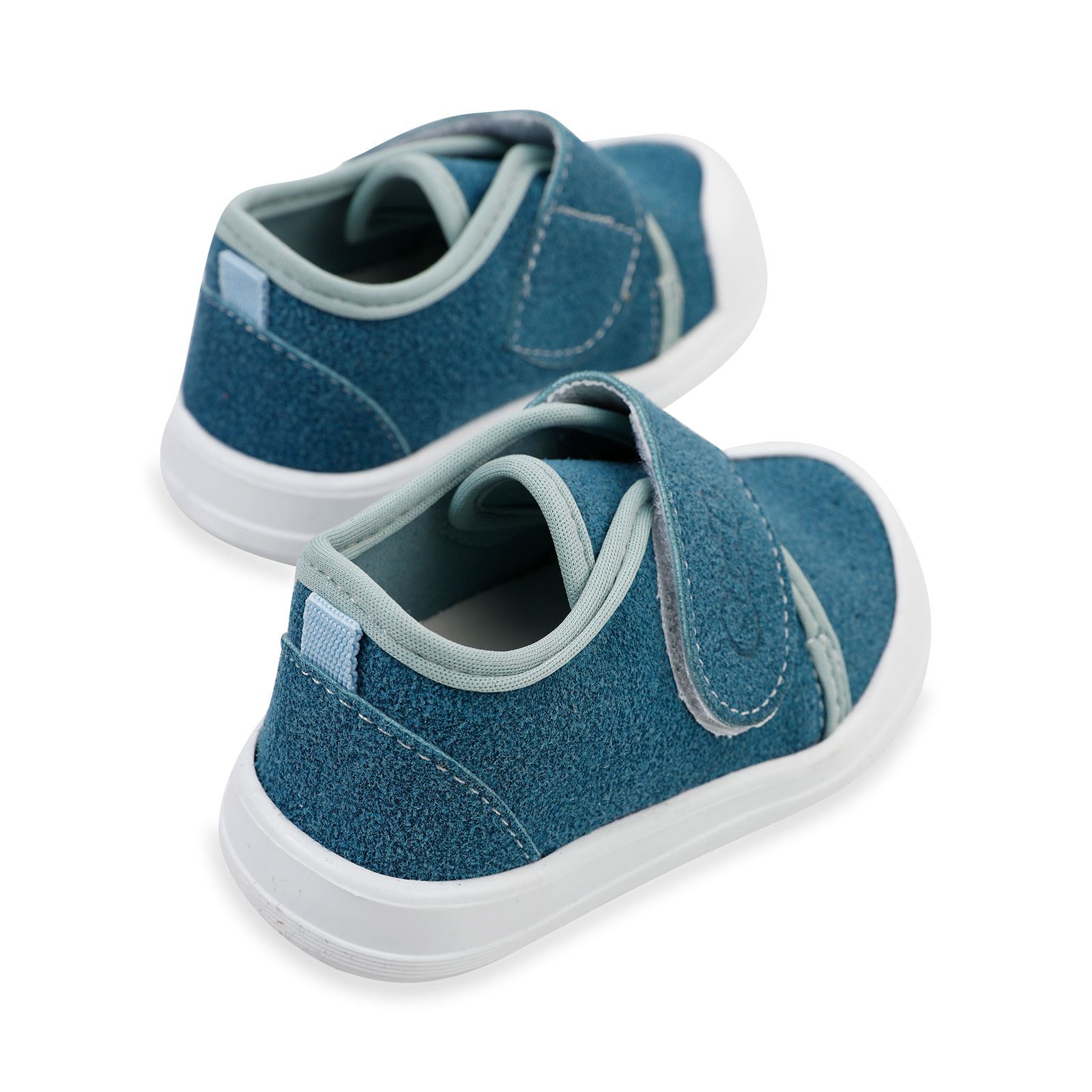 Civil Baby Erkek Bebek Keten İlk Adım Ayakkabısı 19-21 Numara Mavi