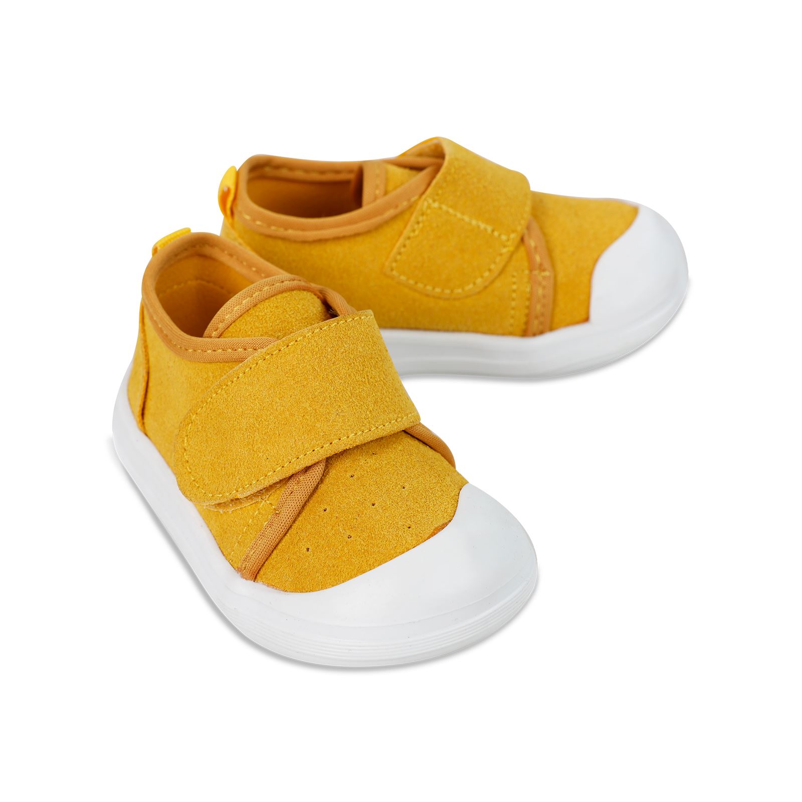Civil Baby Erkek Bebek Keten İlk Adım Ayakkabısı 19-21 Numara Sarı