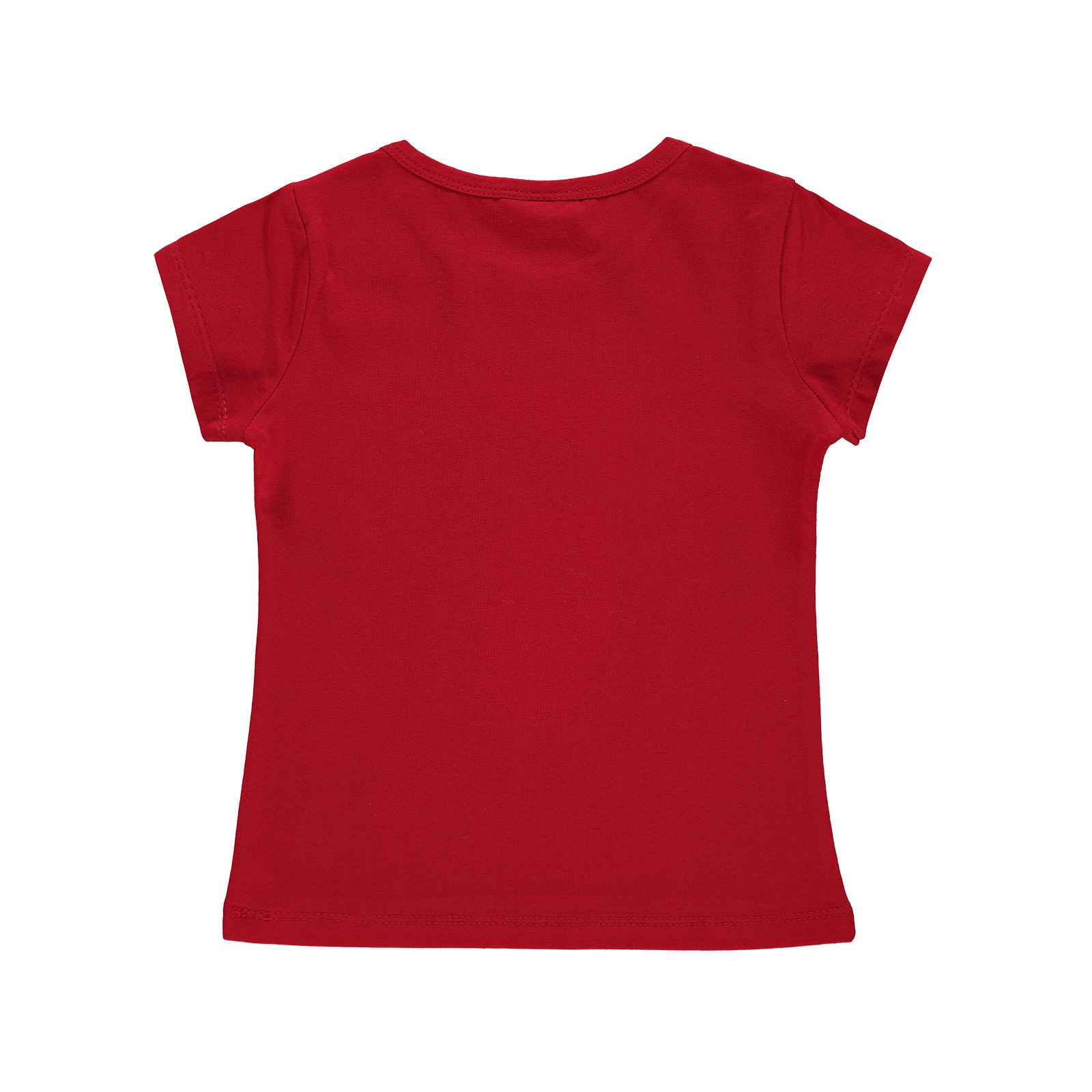 P&P Kız Çocuk Tişört 2-5 Yaş Kırmızı