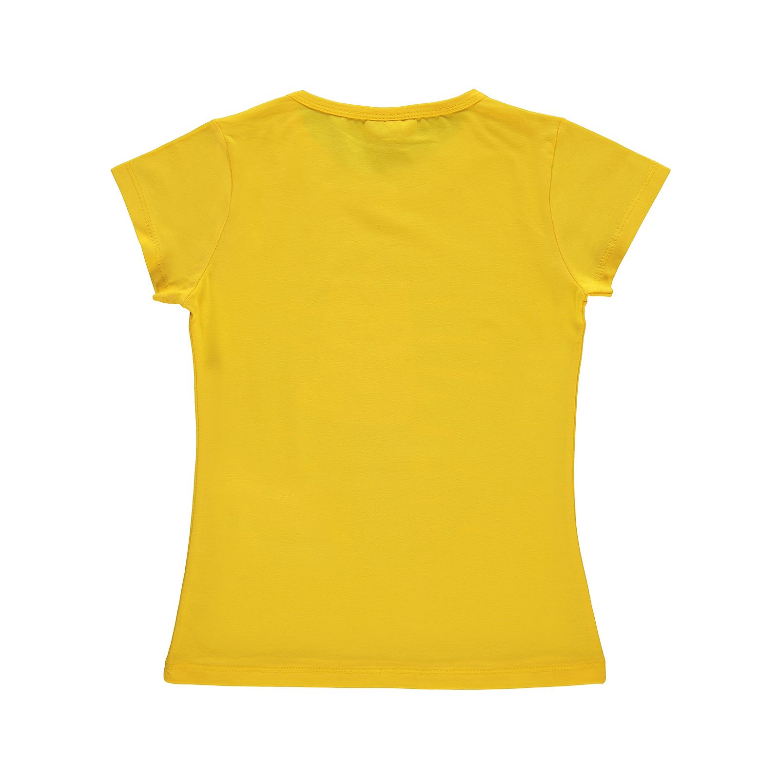 P&P Kız Çocuk Tişört 6-9 Yaş Sarı