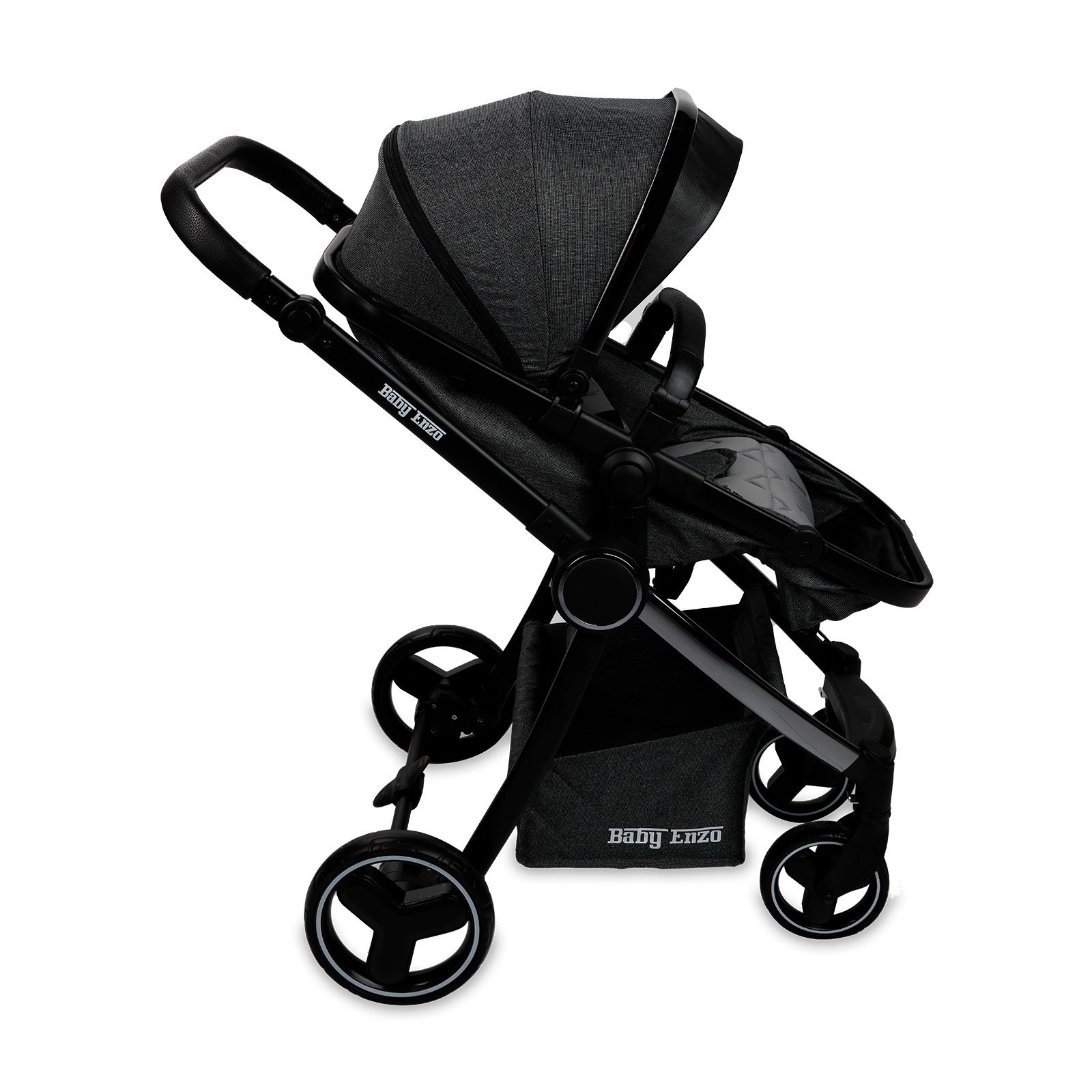 Baby Enzo Power Travel Sistem Bebek Arabası Gri