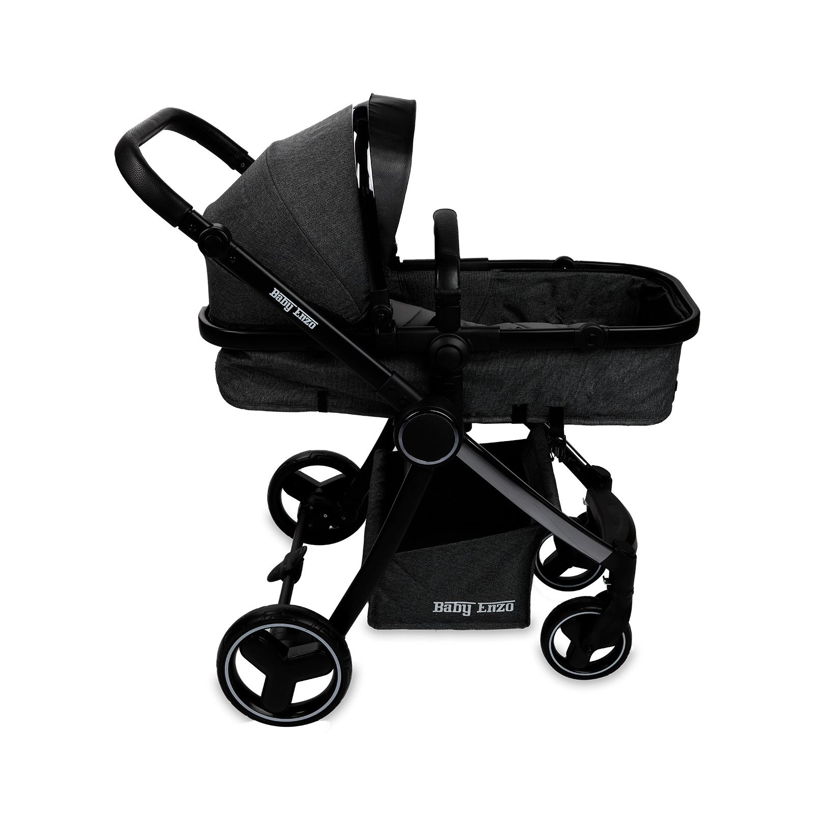 Baby Enzo Power Travel Sistem Bebek Arabası Gri