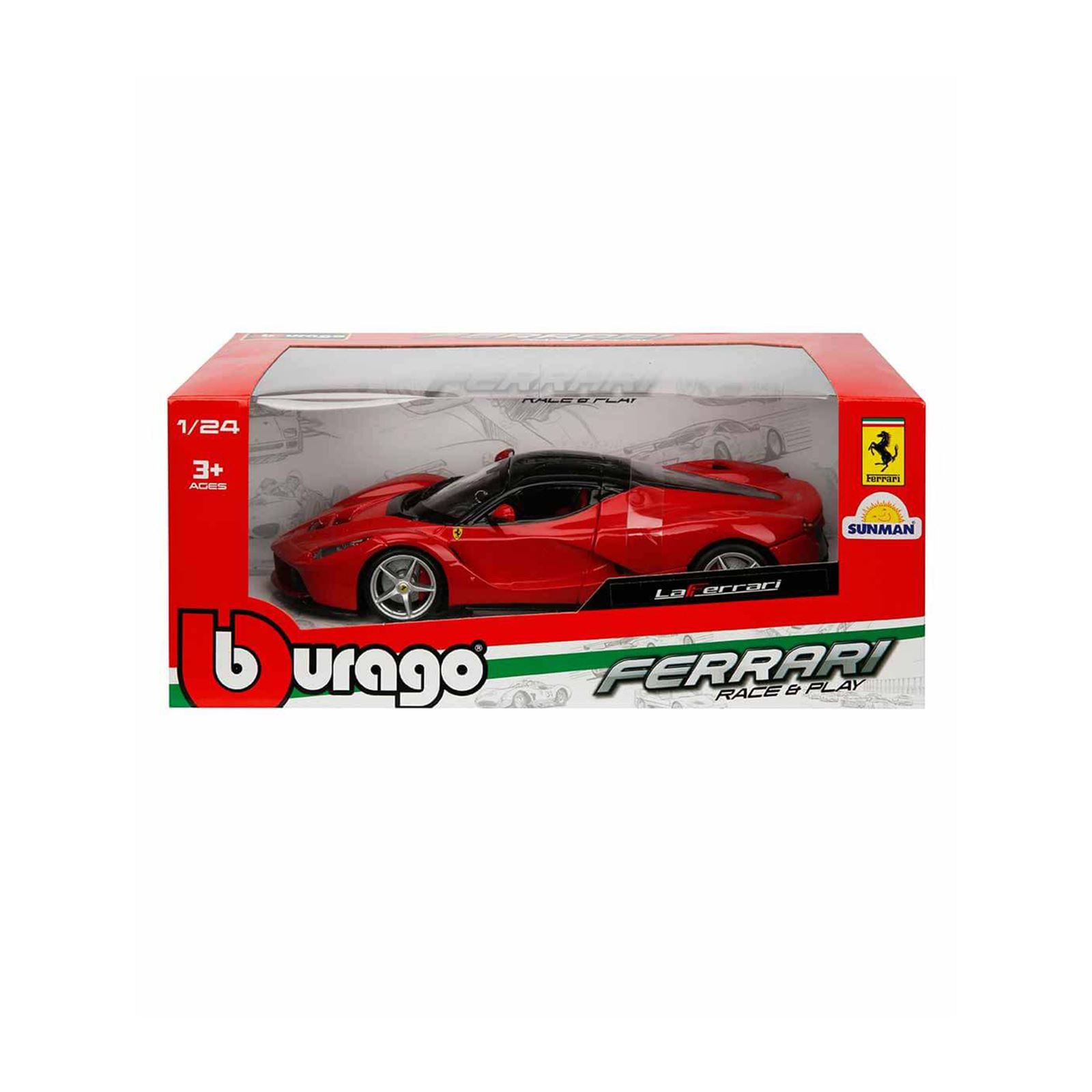 Bburago 1:24 Ferrari LaFerrari Kırmızı