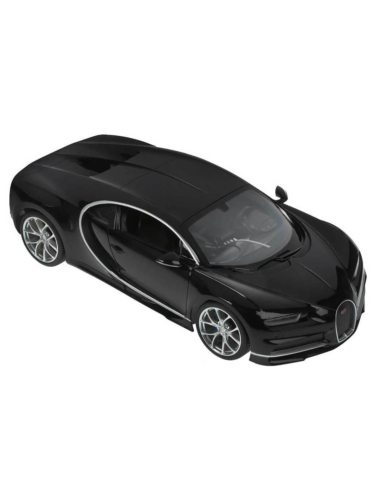 Sunman 1:14 Bugatti Chiron Uzaktan Kumandalı Işıklı Araba - Siyah-Siyah