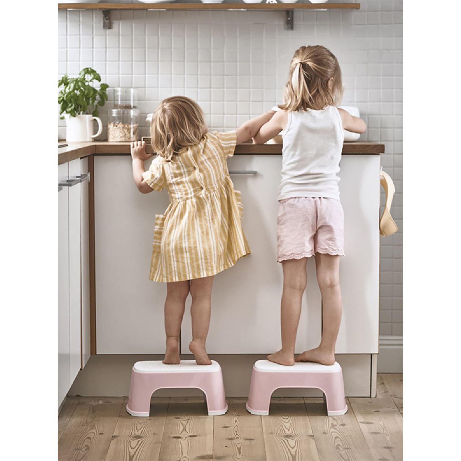 BabyBjörn Koltuk Oturak & Klozet Adaptörü & Banyo Basamağı Tuvalet Eğitimi Seti / Powder Pink