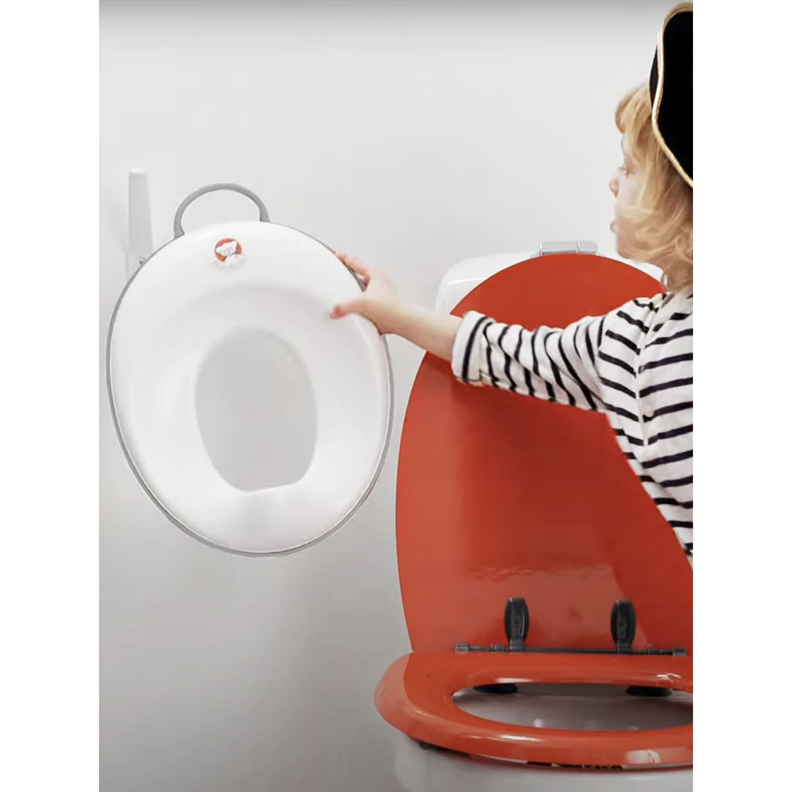 BabyBjörn Koltuk Oturak & Klozet Adaptörü & Banyo Basamağı Tuvalet Eğitimi Seti / Powder Yellow