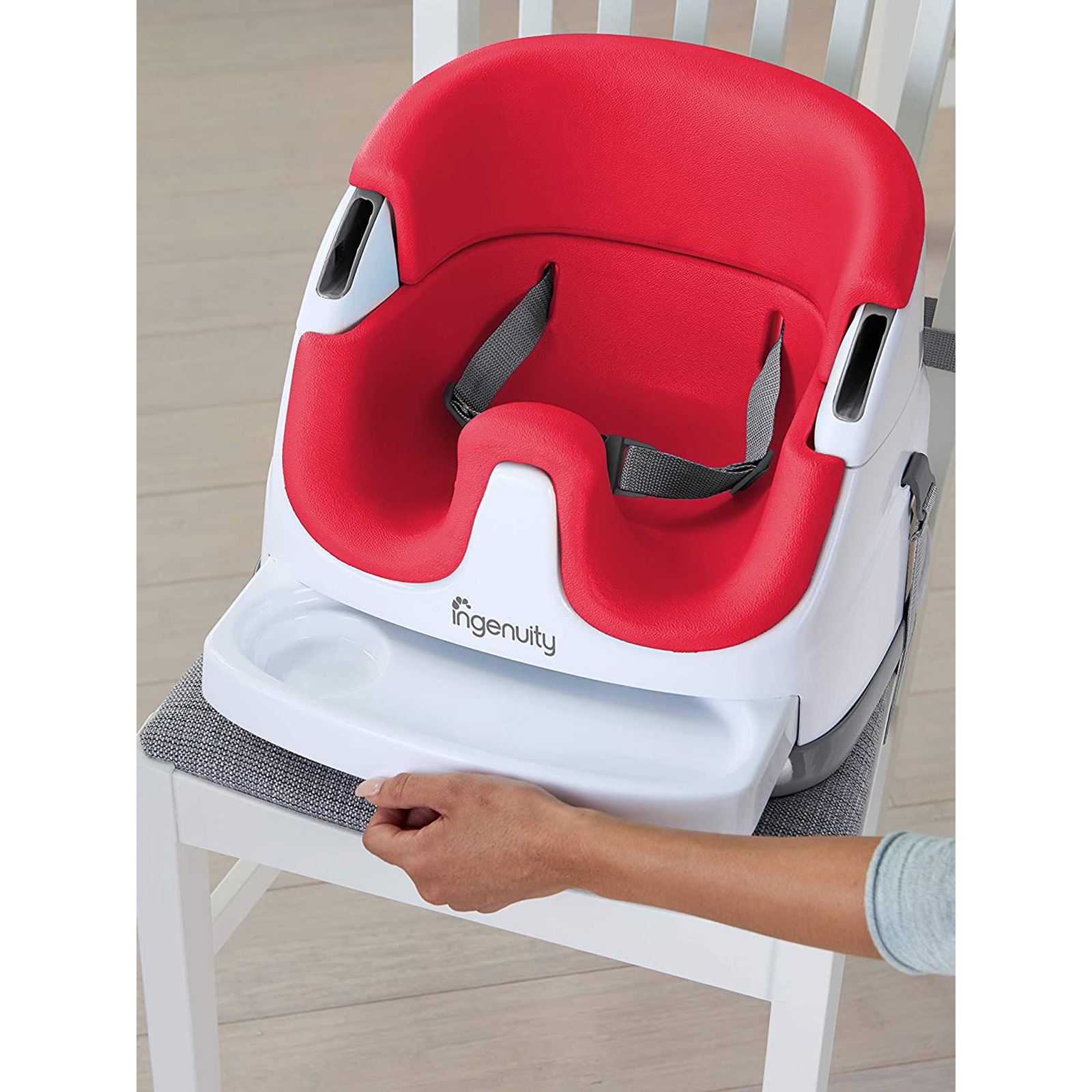 Ingenuity Baby Base Portatif Mama Sandalyesi Kırmızı
