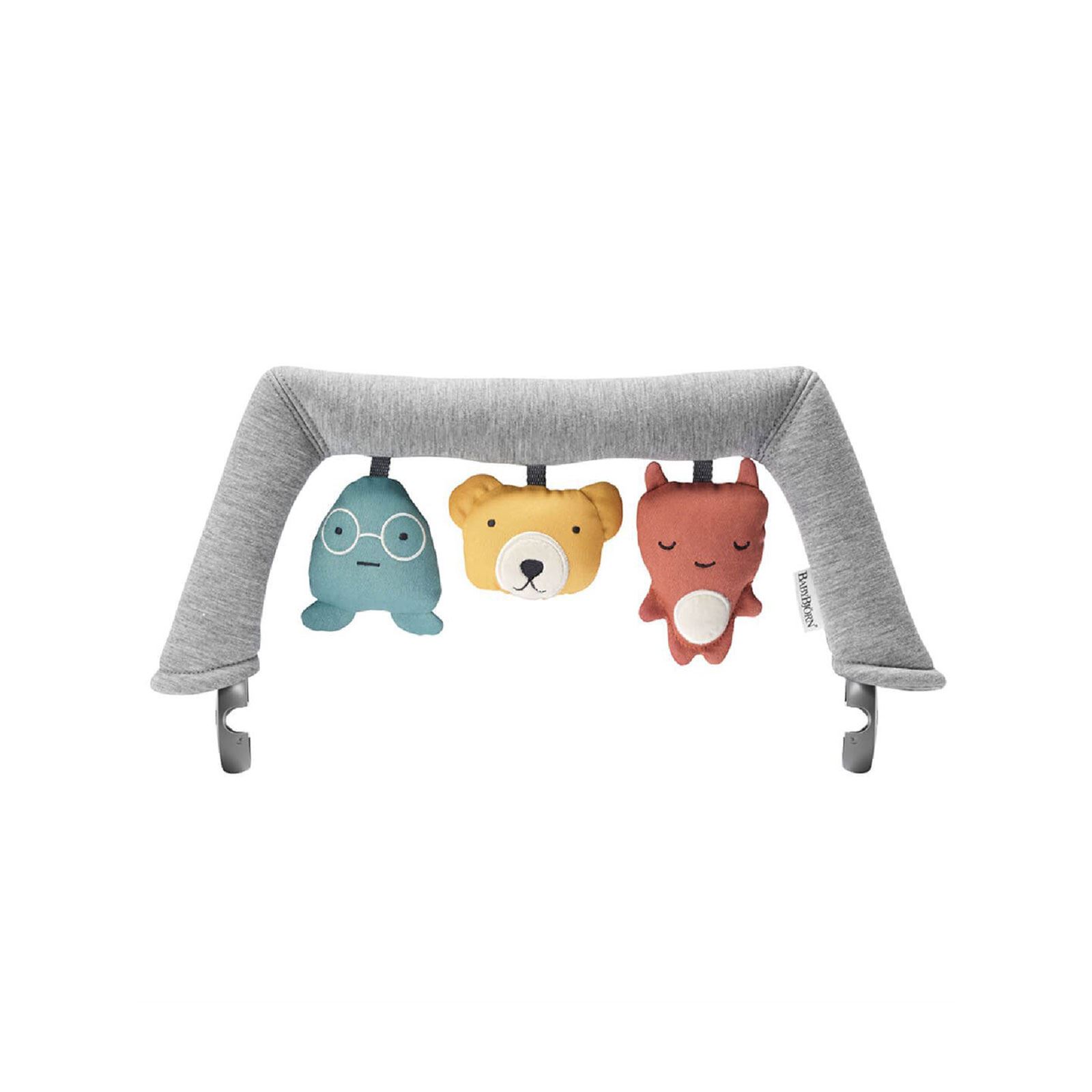 Babybjörn Balance Bliss Ana Kucağı Cotton 3D Jersey Soft Oyuncaklı / Light Grey & Kanguru Harmony 3D Mesh / Silver