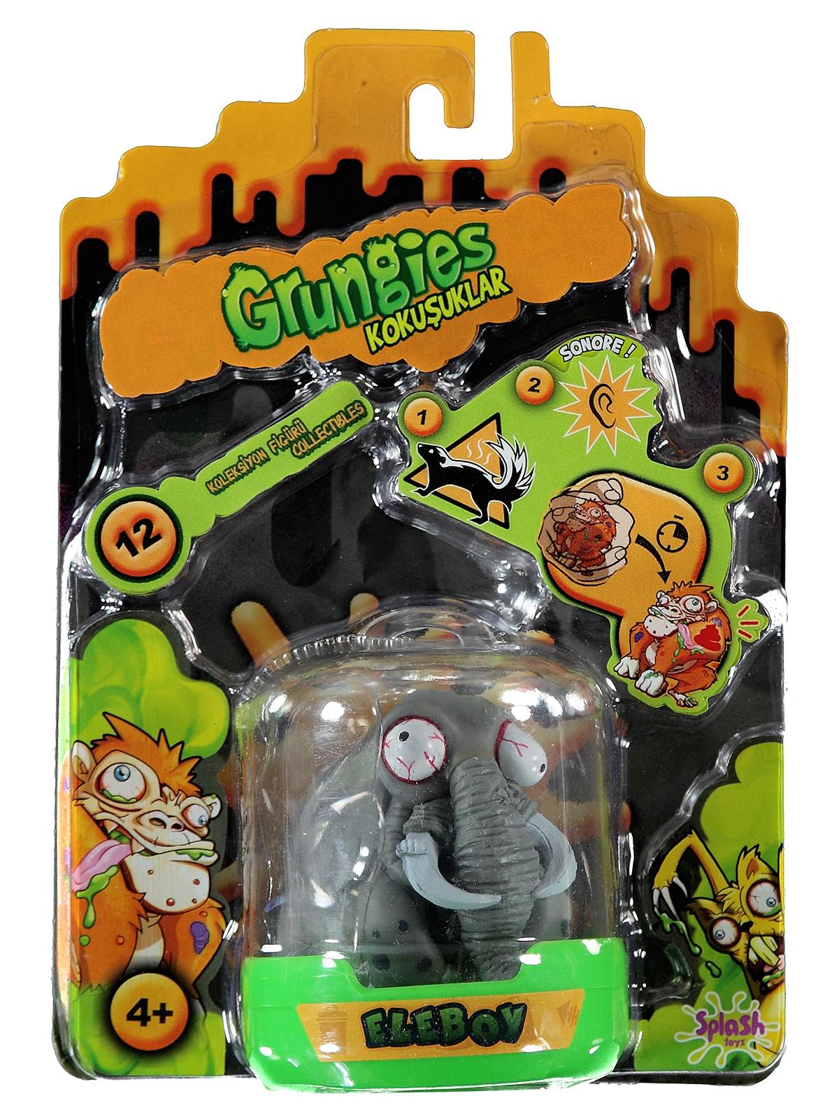 Grungies Mini Kokuşuklar Sıçrama Oyuncakları Gri 4+ Yaş